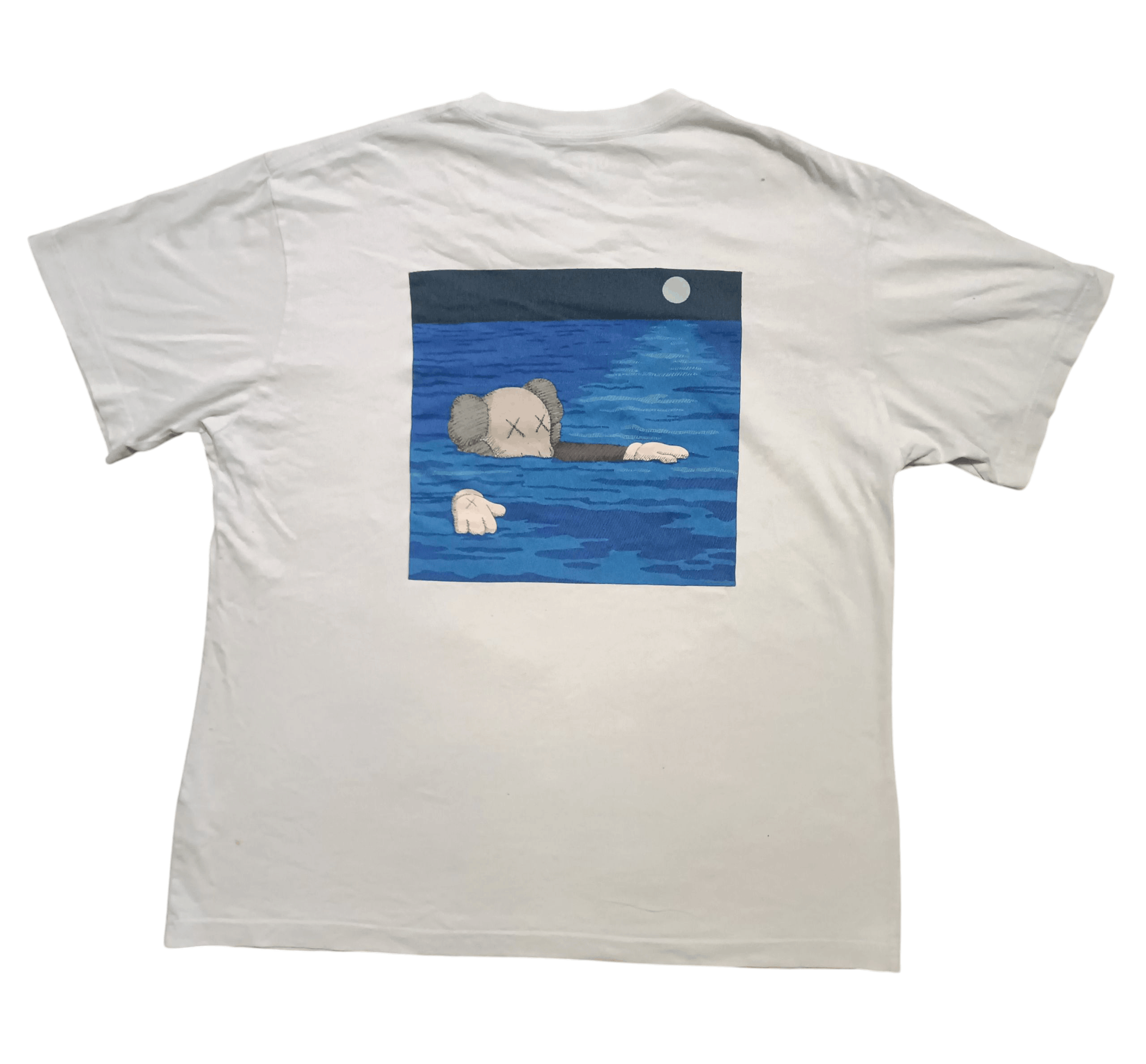 Kaws × Uniqlo Kaws x Uniqlo Drowning Tees Size US XL / EU 56 / 4 - 2 Thumbnail