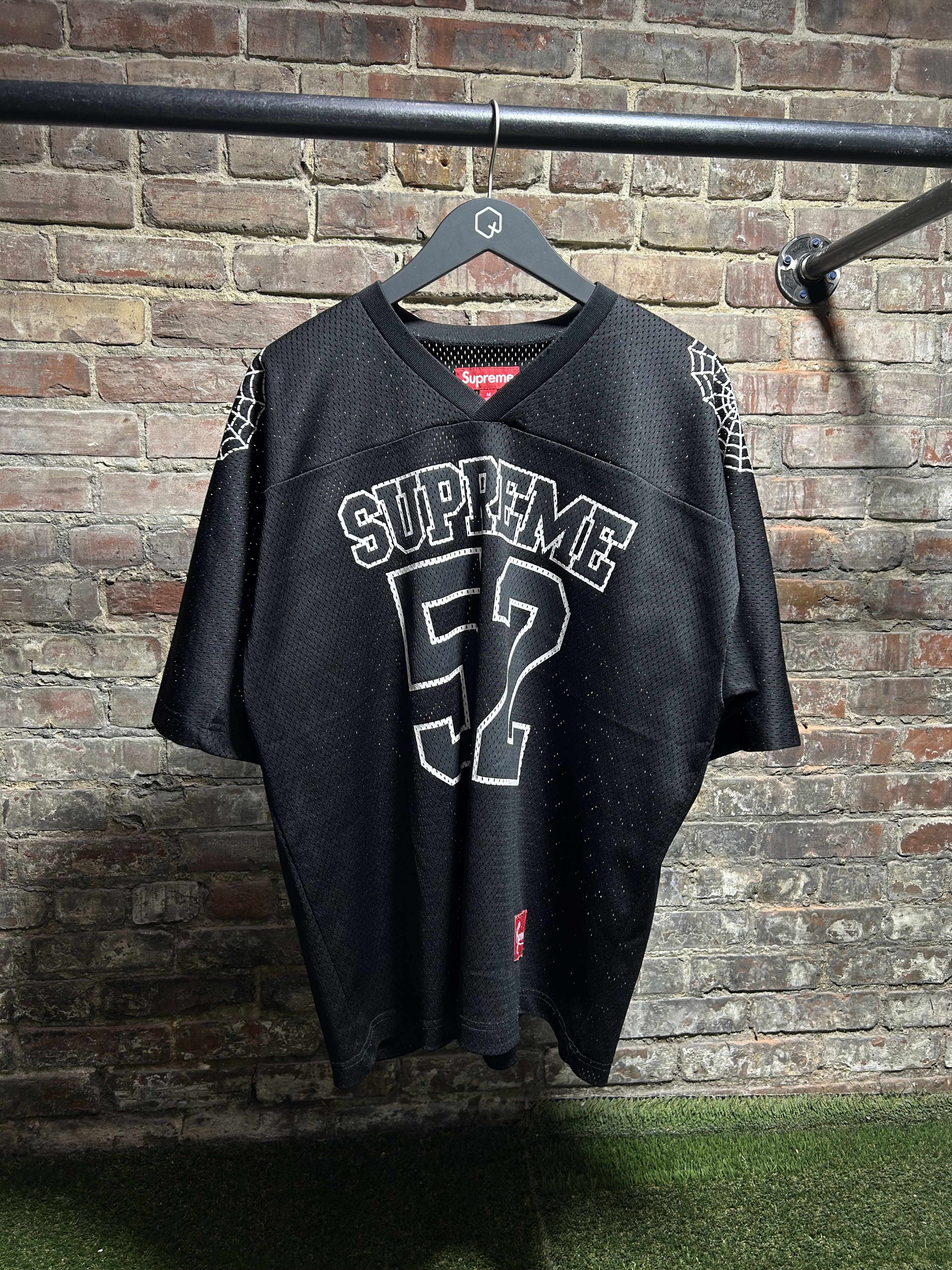 Supreme Supreme Spiderweb Football Jersey | Grailed