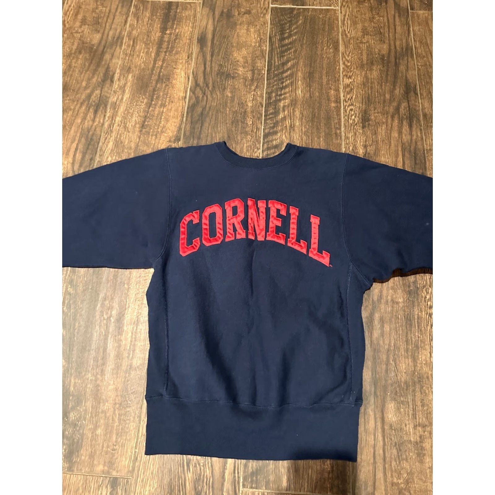 Champion VINTAGE Champion Sweatshirt CORNELL University Blue M Mens Long Sleeve Crew Neck Graphic Print Size US M / EU 48-50 / 2 - 4 Thumbnail