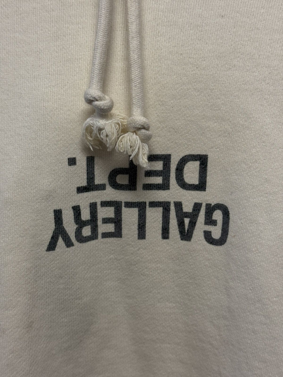 Gallery Dept. Gallery DEPT Cream Hoodie Size Small Few Marks Size US S / EU 44-46 / 1 - 9 Thumbnail