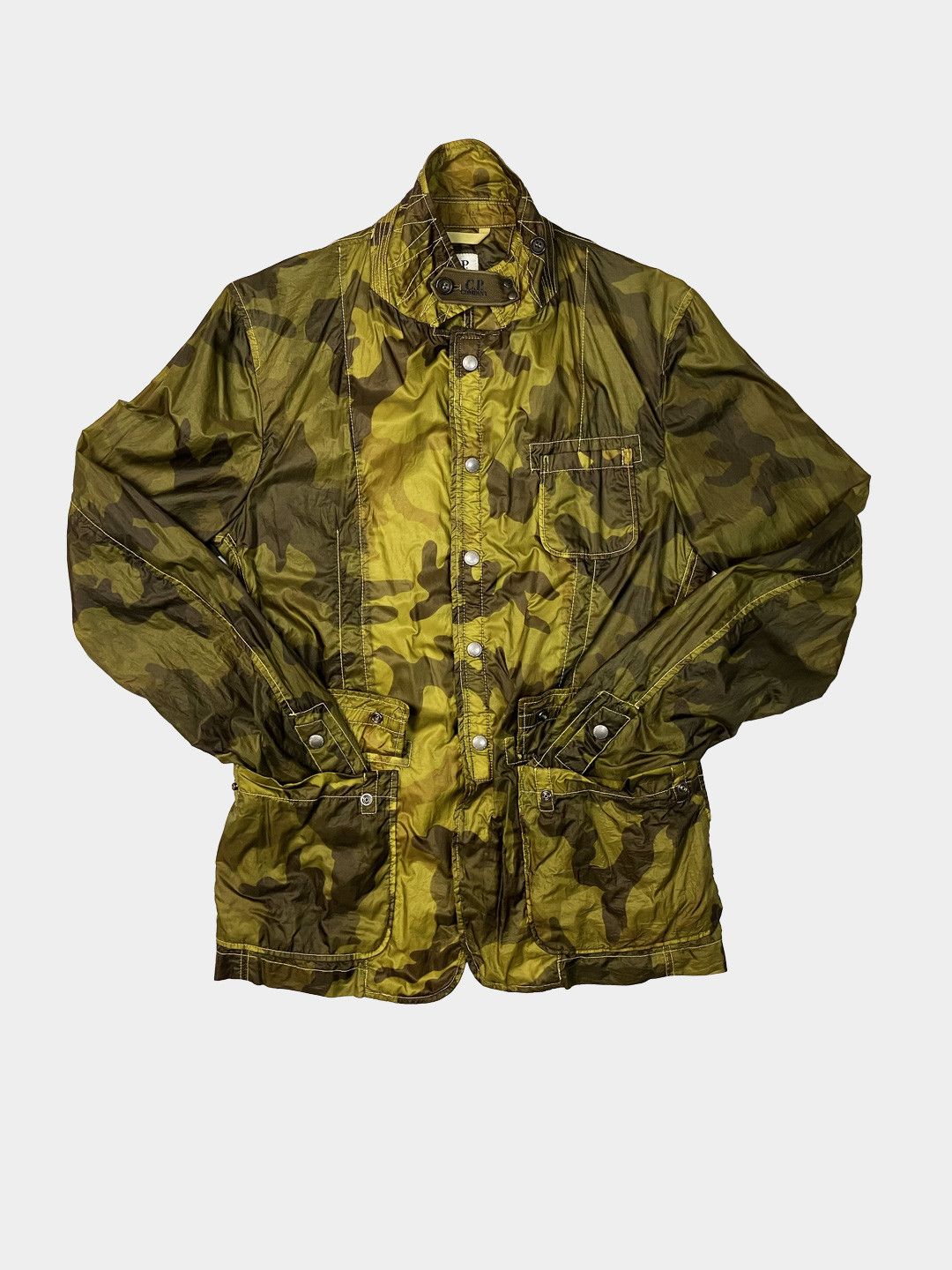 C.P. Company Rare C.P. Company Camo Nylon Polyamid Technical Field Jacket Size US S / EU 44-46 / 1 - 1 Thumbnail
