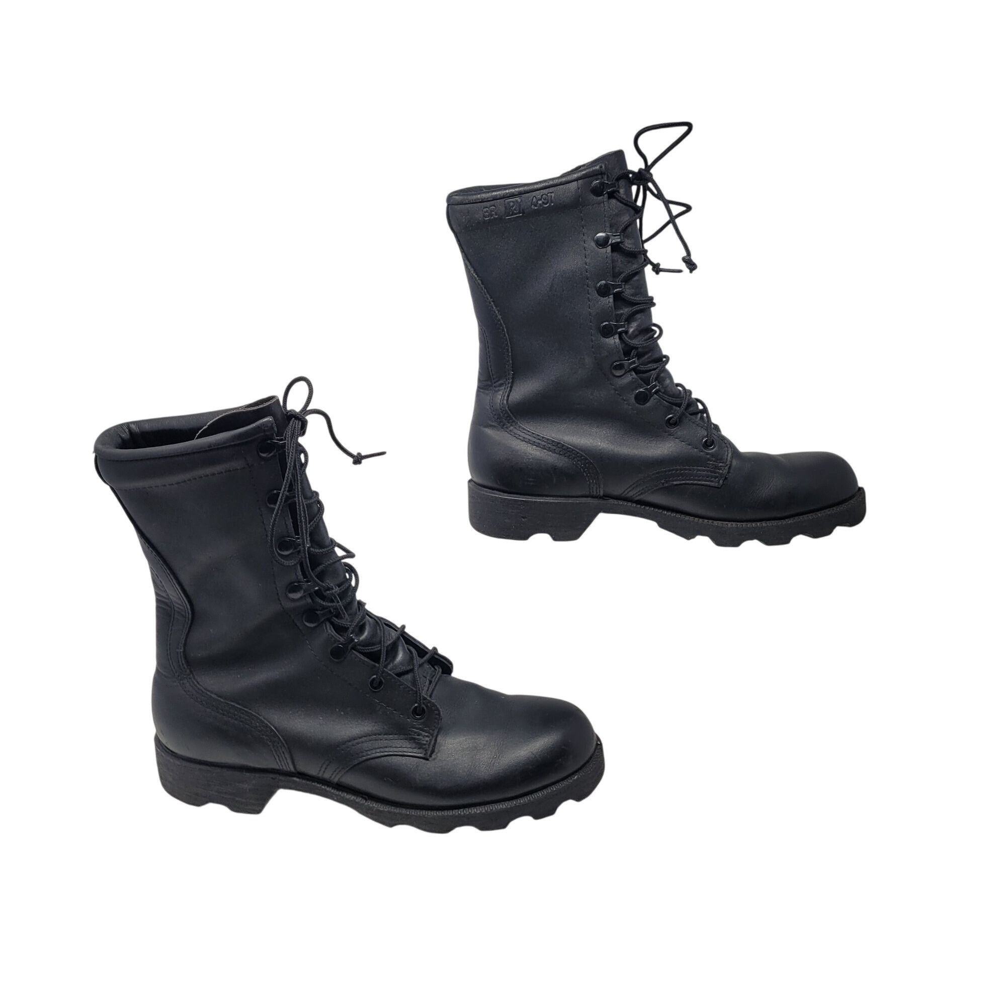 Vintage Vintage Us Military Ro-Search Black Leather Combat Boots 8 S Size US 8 / EU 41 - 5 Thumbnail