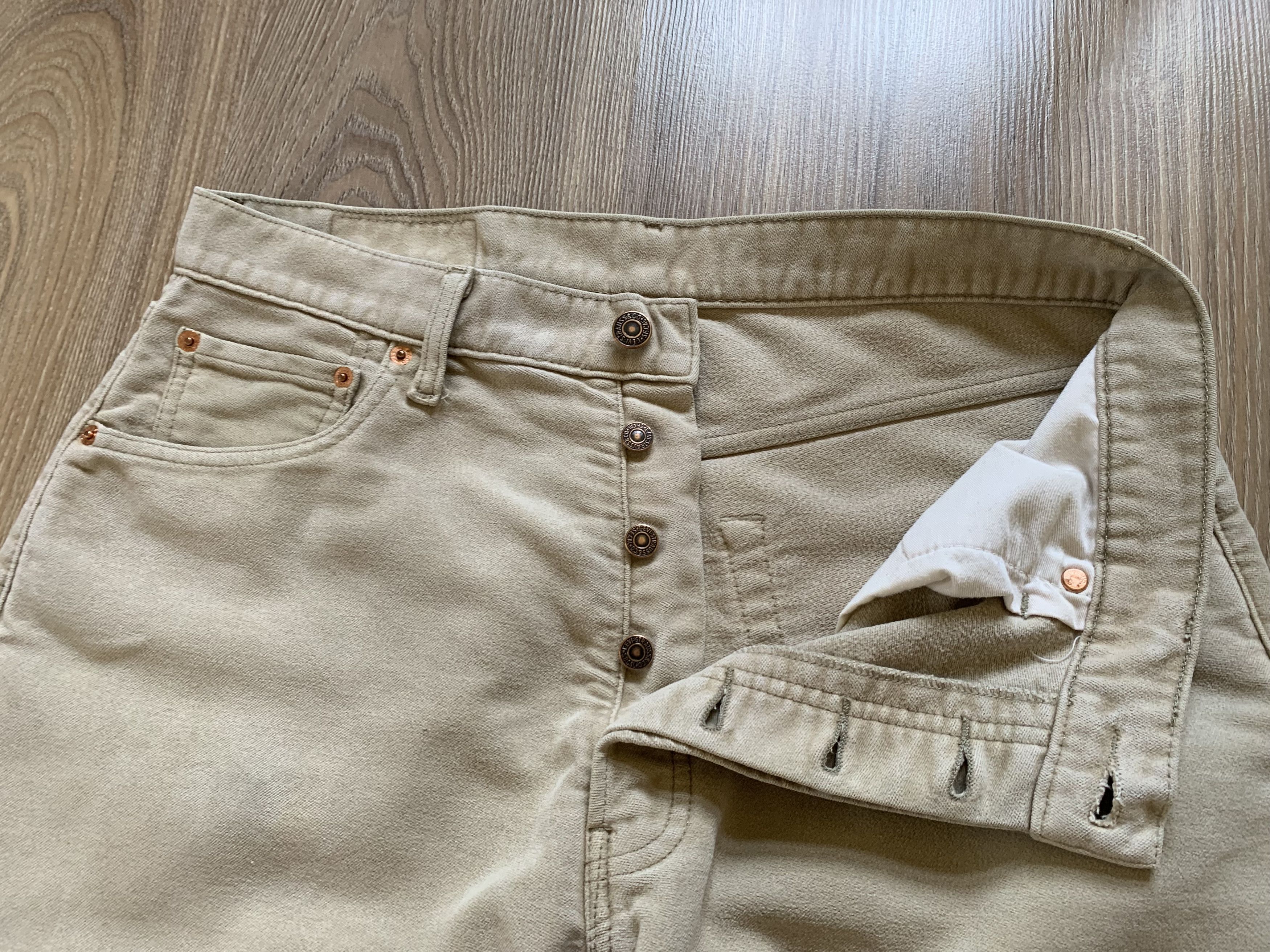 Levi's × Levi's Vintage Clothing × Vintage Levi's 551 Vintage Men's Pants Trousers Size US 34 / EU 50 - 6 Thumbnail