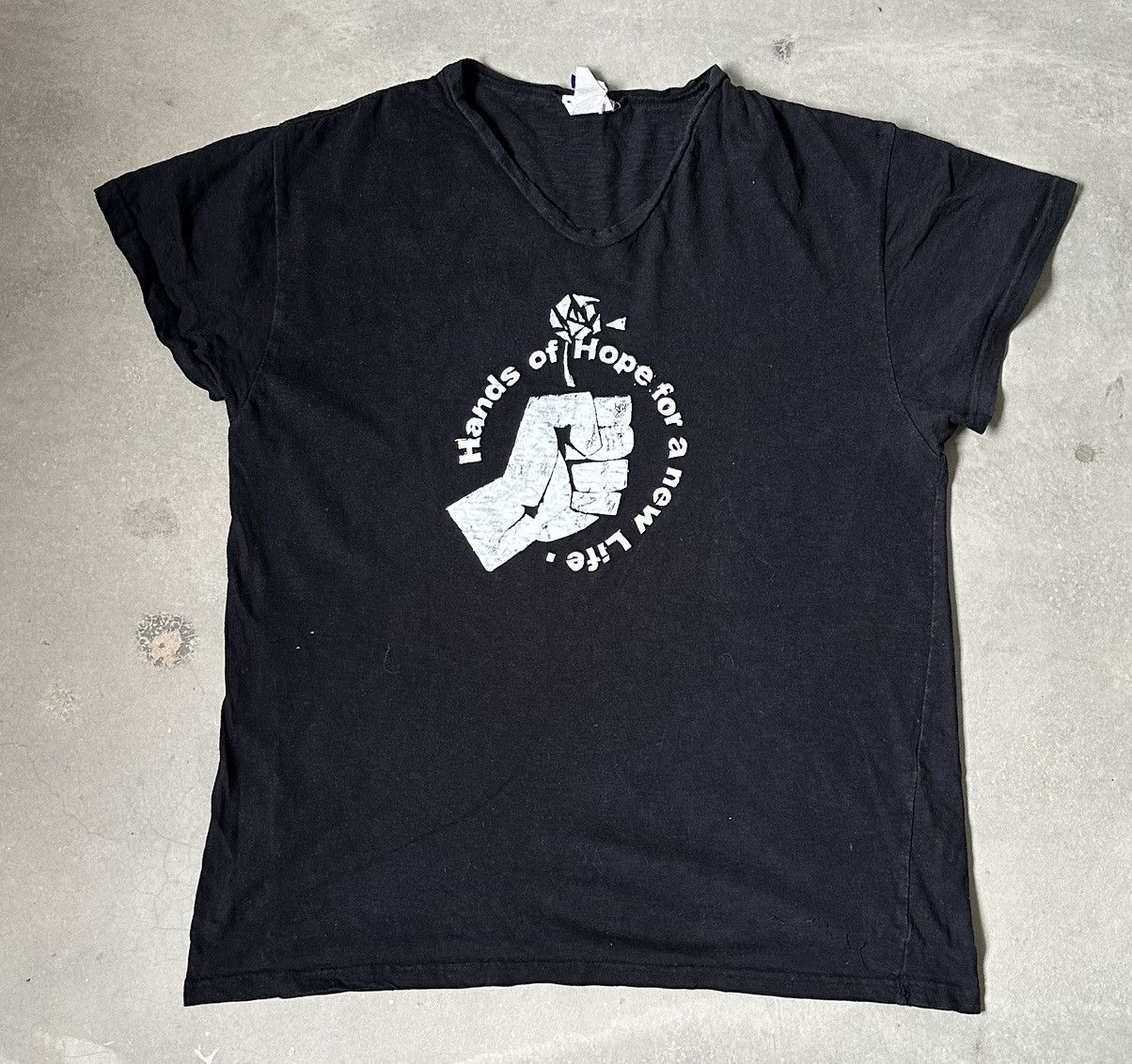Japanese Brand VINTAGE ACTS OF FAITH TEE Size US M / EU 48-50 / 2 - 1 Thumbnail