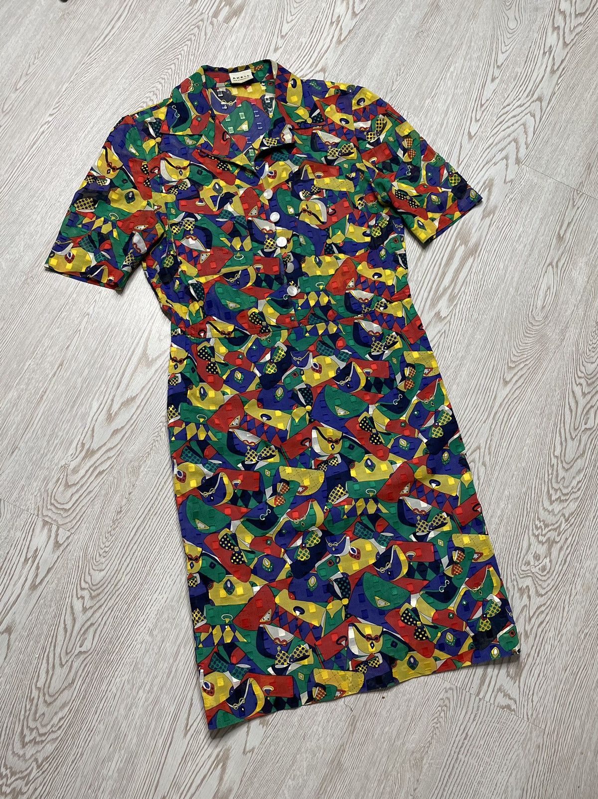 Akris Akris Multicolor dress Size M / US 6-8 / IT 42-44 - 2 Thumbnail