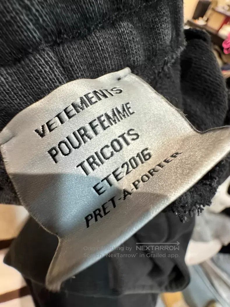 Vetements Vetements Size S Asymmetrical Sweatpants Size US 27 - 4 Thumbnail