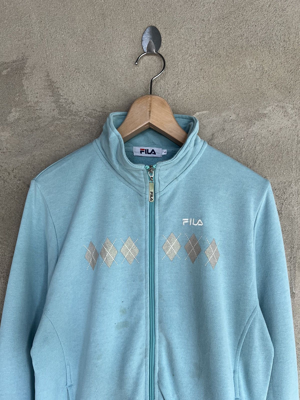 Fila Vintage Fila Small Logo Jacket Size L / US 10 / IT 46 - 3 Thumbnail