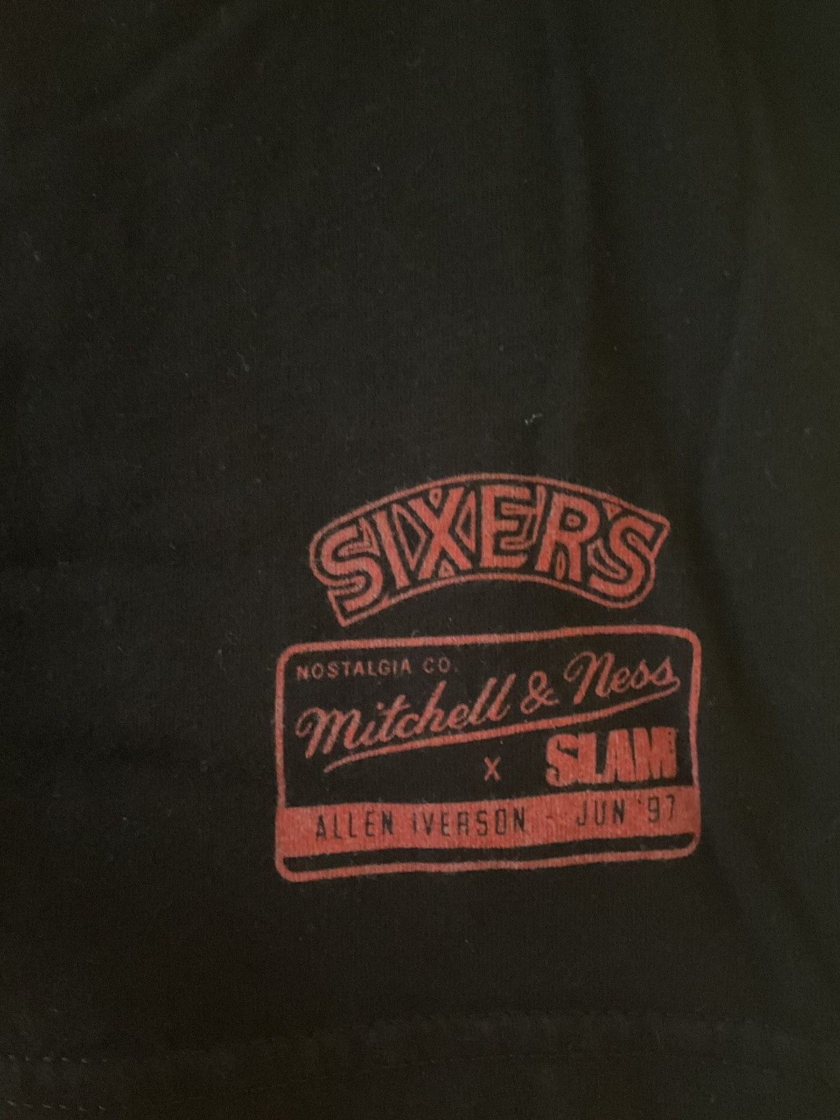 Mitchell & Ness × NBA × Vintage Allen Iverson SLAM magazine vintage tee Size US M / EU 48-50 / 2 - 4 Thumbnail