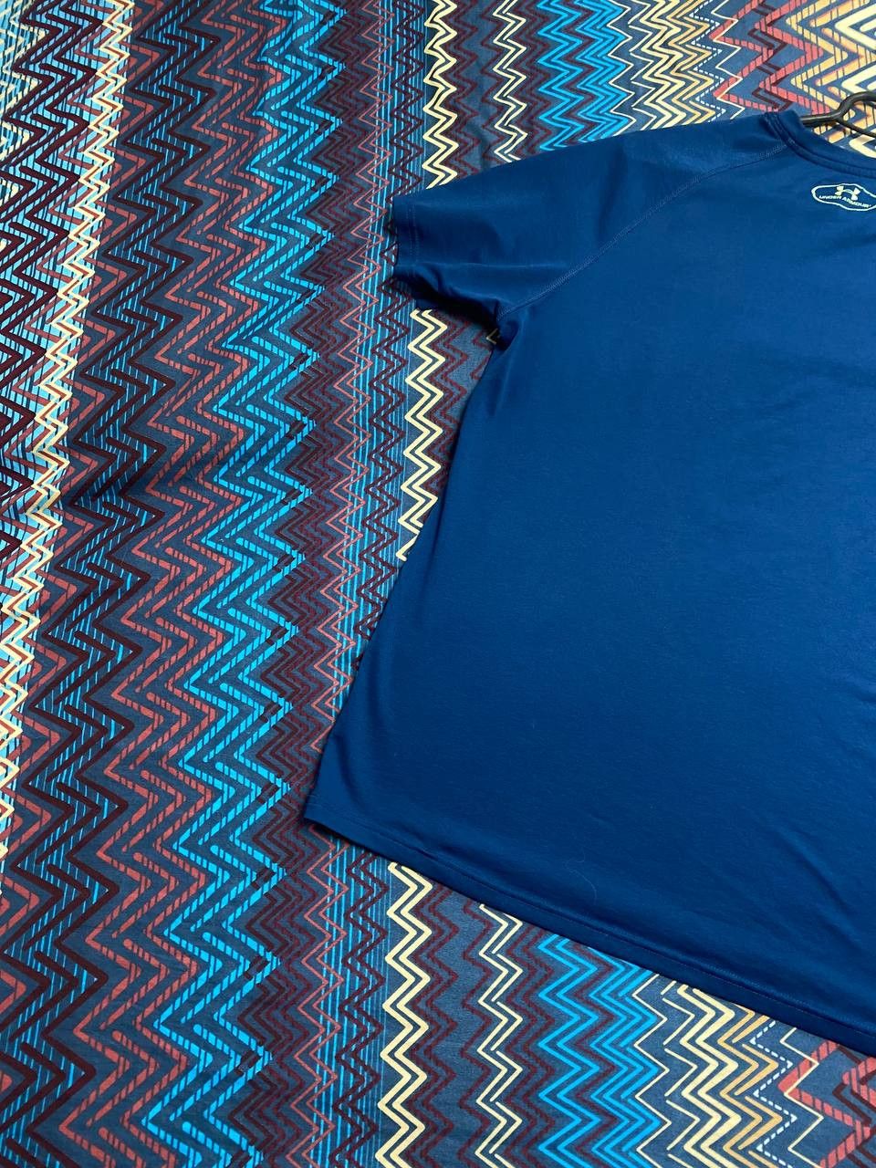 Under Armour Streetwear T-Shirt Under Armour big logo blue Y2K Vintage Size US S / EU 44-46 / 1 - 12 Thumbnail