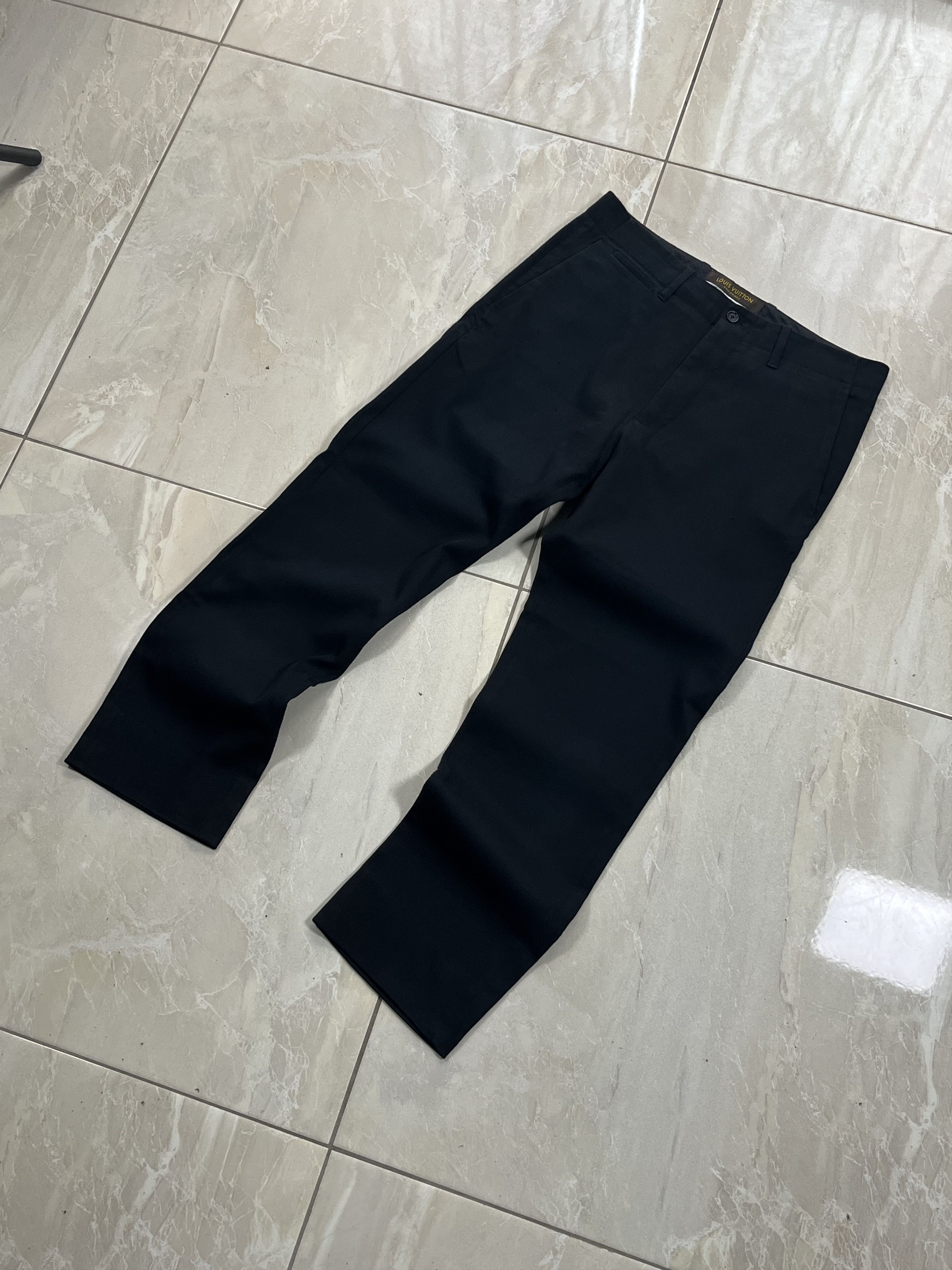 Louis Vuitton Vintage Blue Pants Louis Vuitton Very Rare - Size 46 IT Size US 26 / EU 42 - 2 Thumbnail