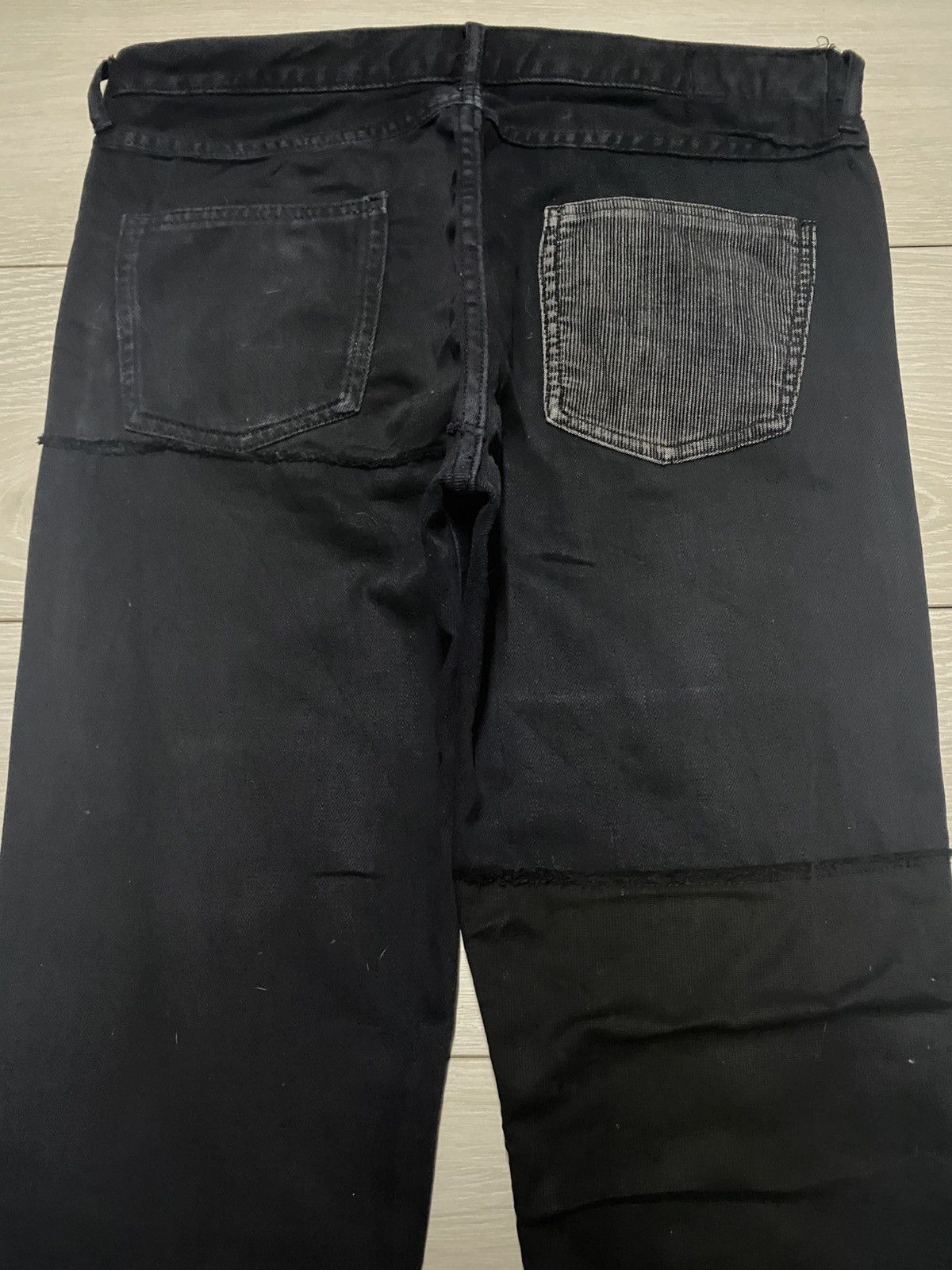 NANO universe Vintage Nano Univers Black Denim Skinny Style Jeans Size US 32 / EU 48 - 4 Thumbnail
