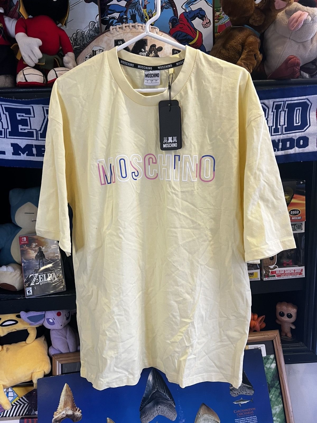 Moschino Brand New with Tags MOSCHINO Logo Tee Size US L / EU 52-54 / 3 - 1 Thumbnail