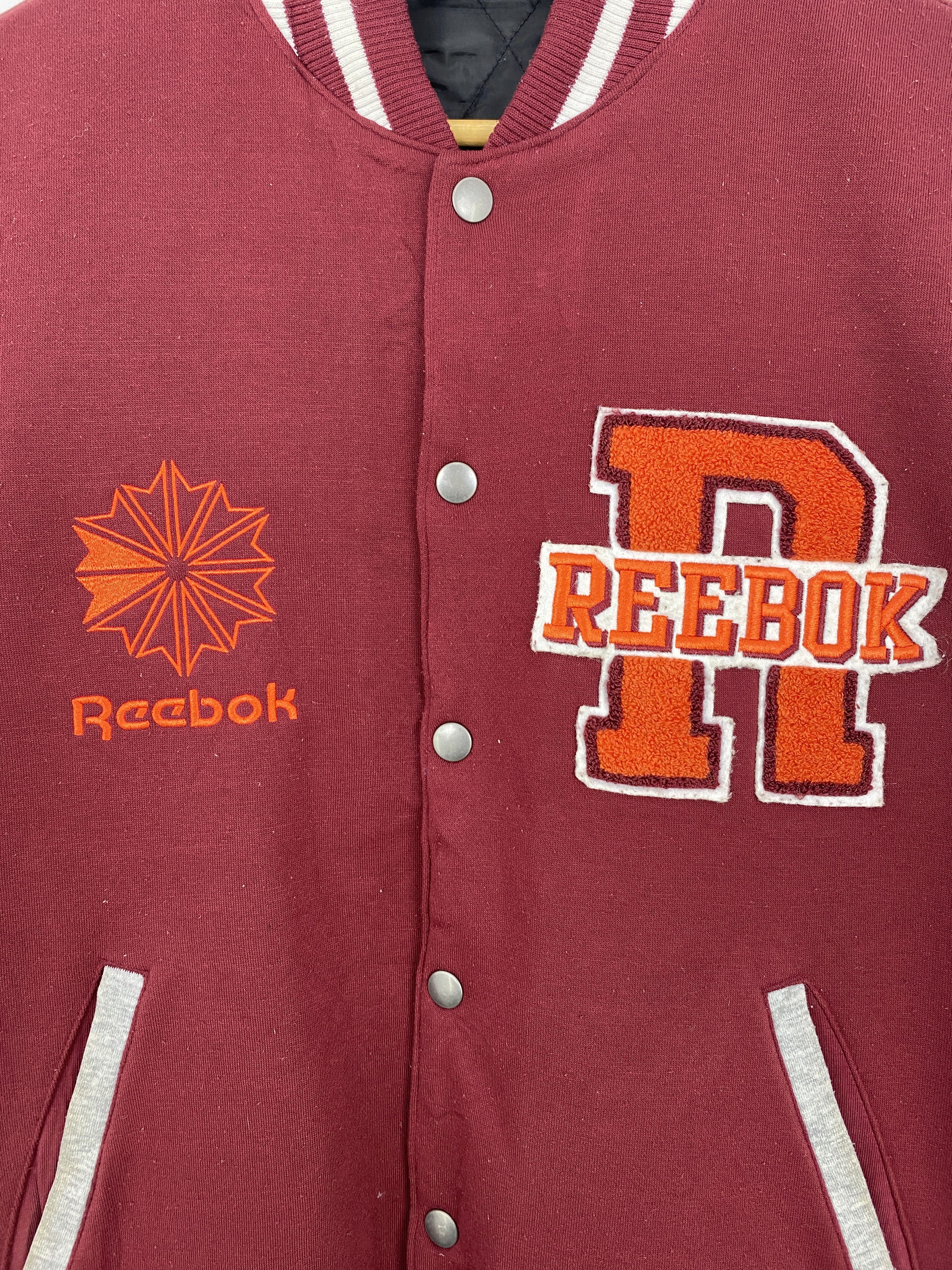 Reebok Vintage 90s Reebok Classic Embroidered Varsity Jacket J1830 Size US S / EU 44-46 / 1 - 6 Thumbnail