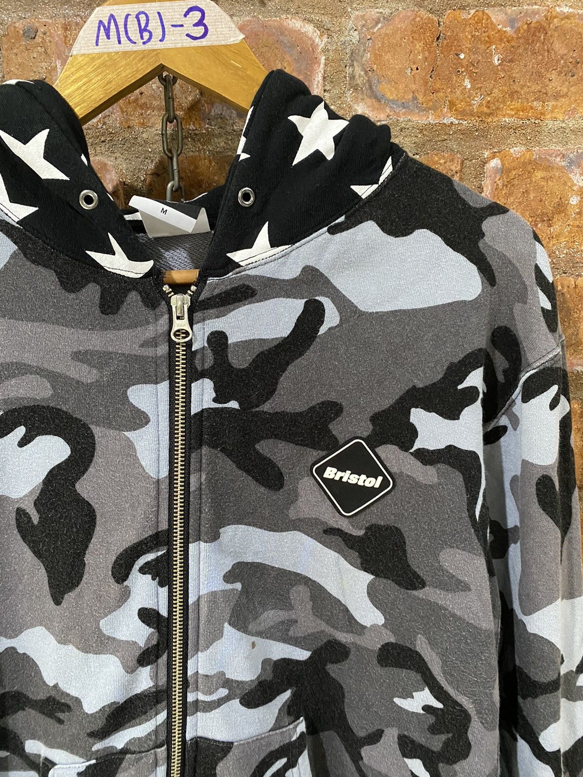 F.C.R.B × Japanese Brand × Sophnet. 2000s FCRD Sophet camo and start zippup hoodie Size US M / EU 48-50 / 2 - 5 Thumbnail