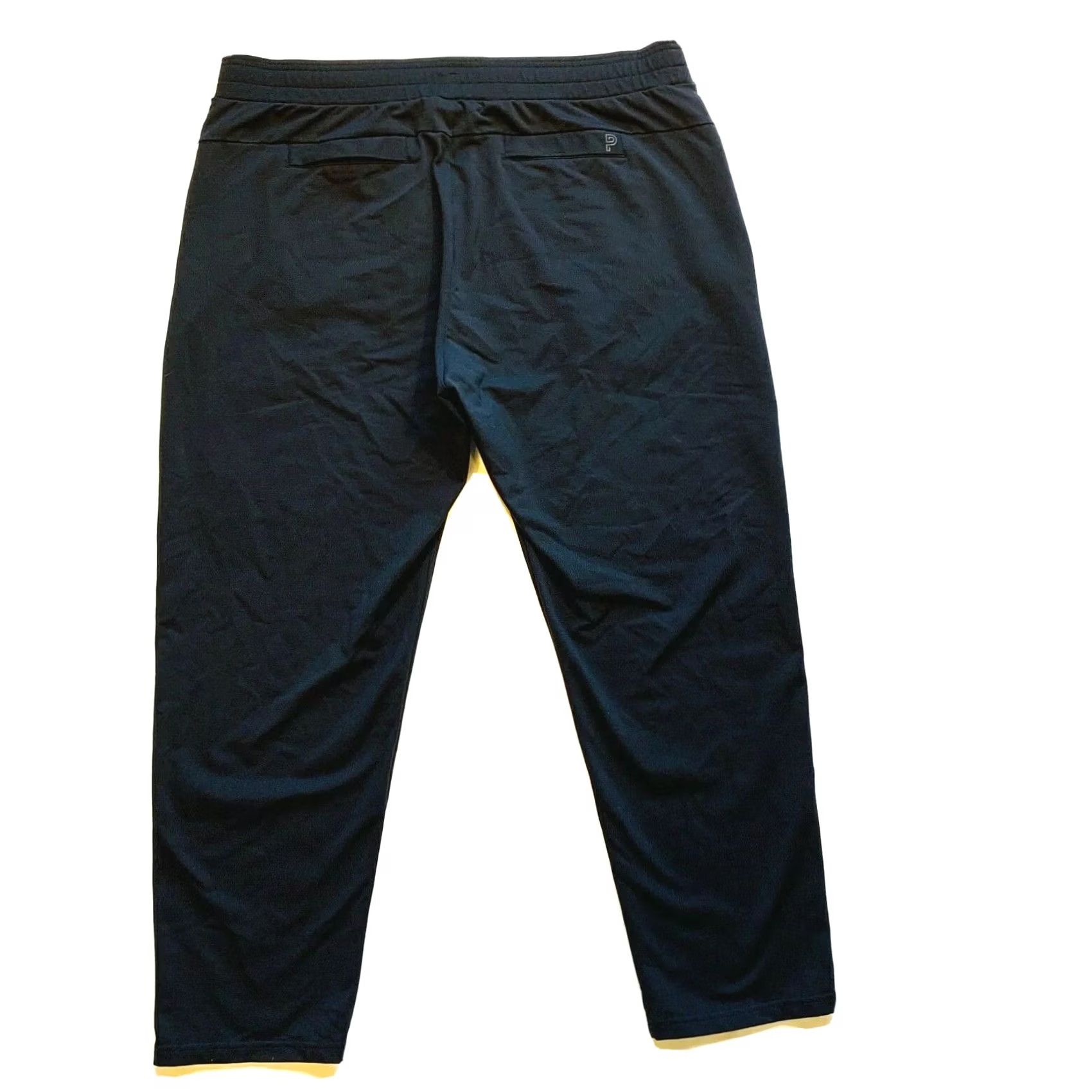 Vintage Public Rec All Day Every Day Pant Pants 42/30 Blue Nylon Stretch Elastic Waist Jogger Sweatpants Mens Regular Fitness Travel Office GYM Athleisure 90s Size US 42 / EU 58 - 2 Thumbnail