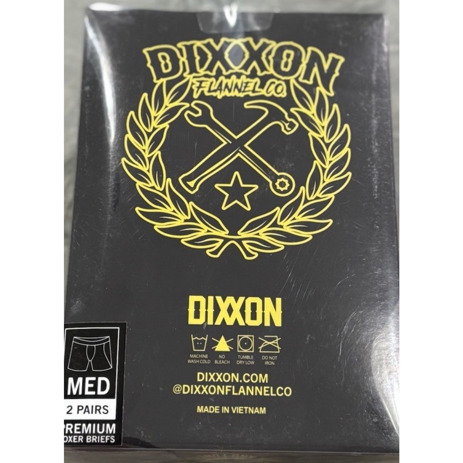 Dixxon Dixxon Flannel Co Premium Boxer Briefs 2pk Stripes Medium Size ONE SIZE - 3 Thumbnail
