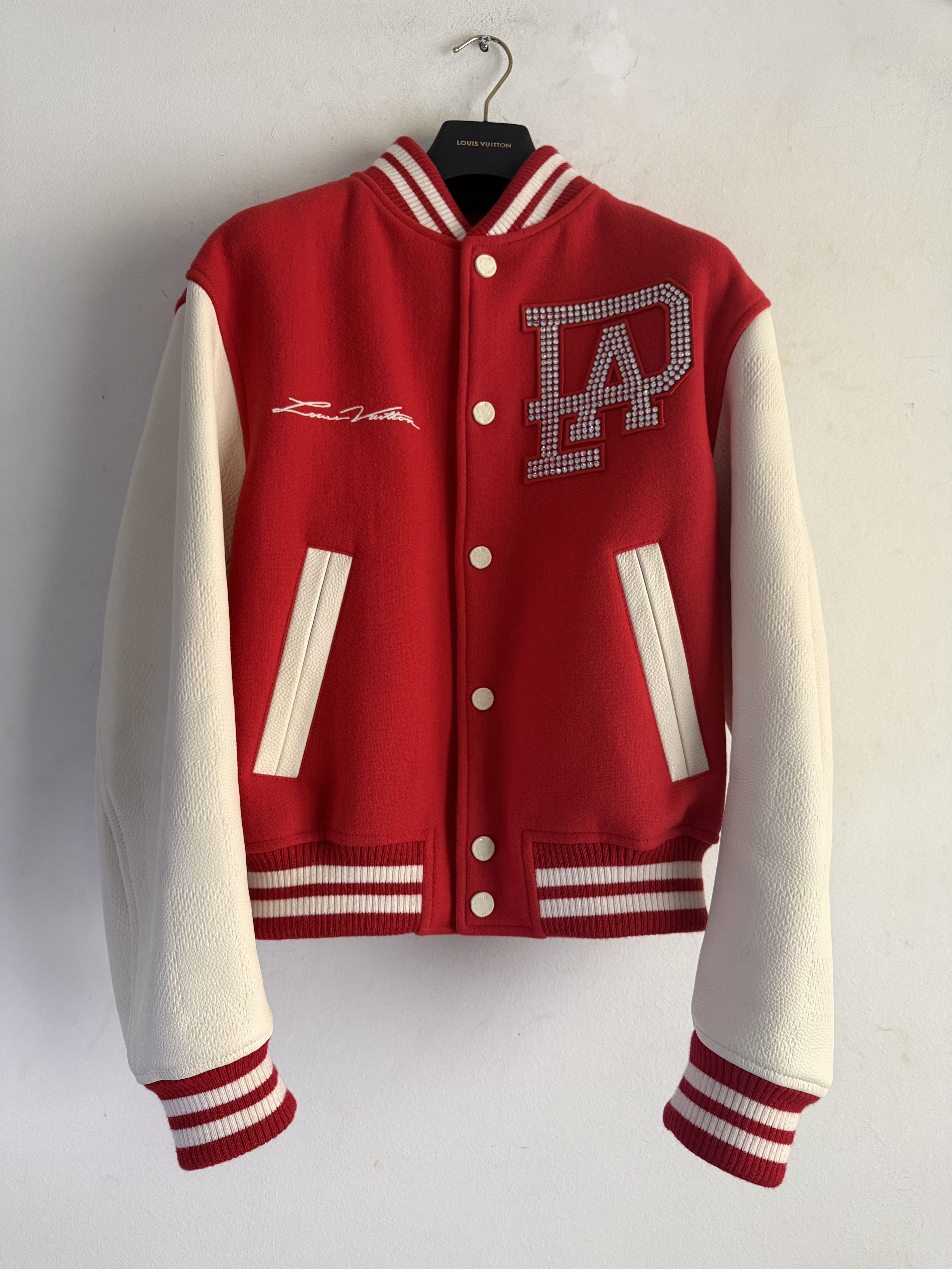 Louis Vuitton Runway SS '24 Mix Leather Varsity Blouson Size US M / EU 48-50 / 2 - 1 Thumbnail