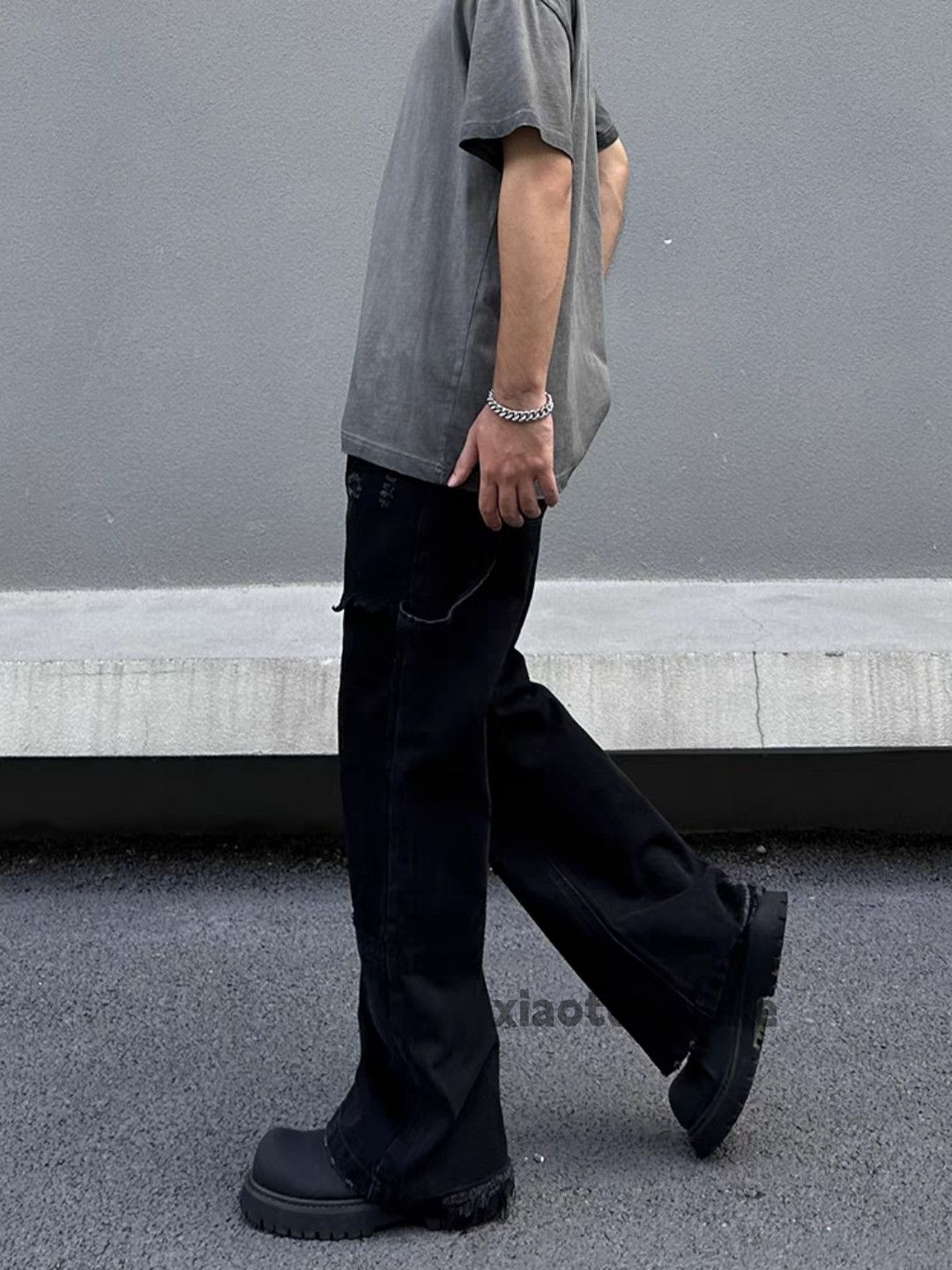 Designer × Japanese Brand × Vintage utility skate hiphop damaged carpenter punk pants Size US 28 / EU 44 - 7 Thumbnail