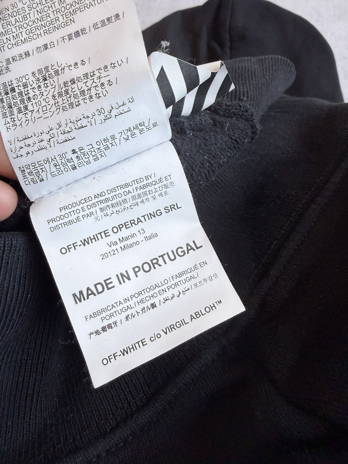 Off-White Off white hoodie backbone arrows hoodie Size US S / EU 44-46 / 1 - 13 Thumbnail