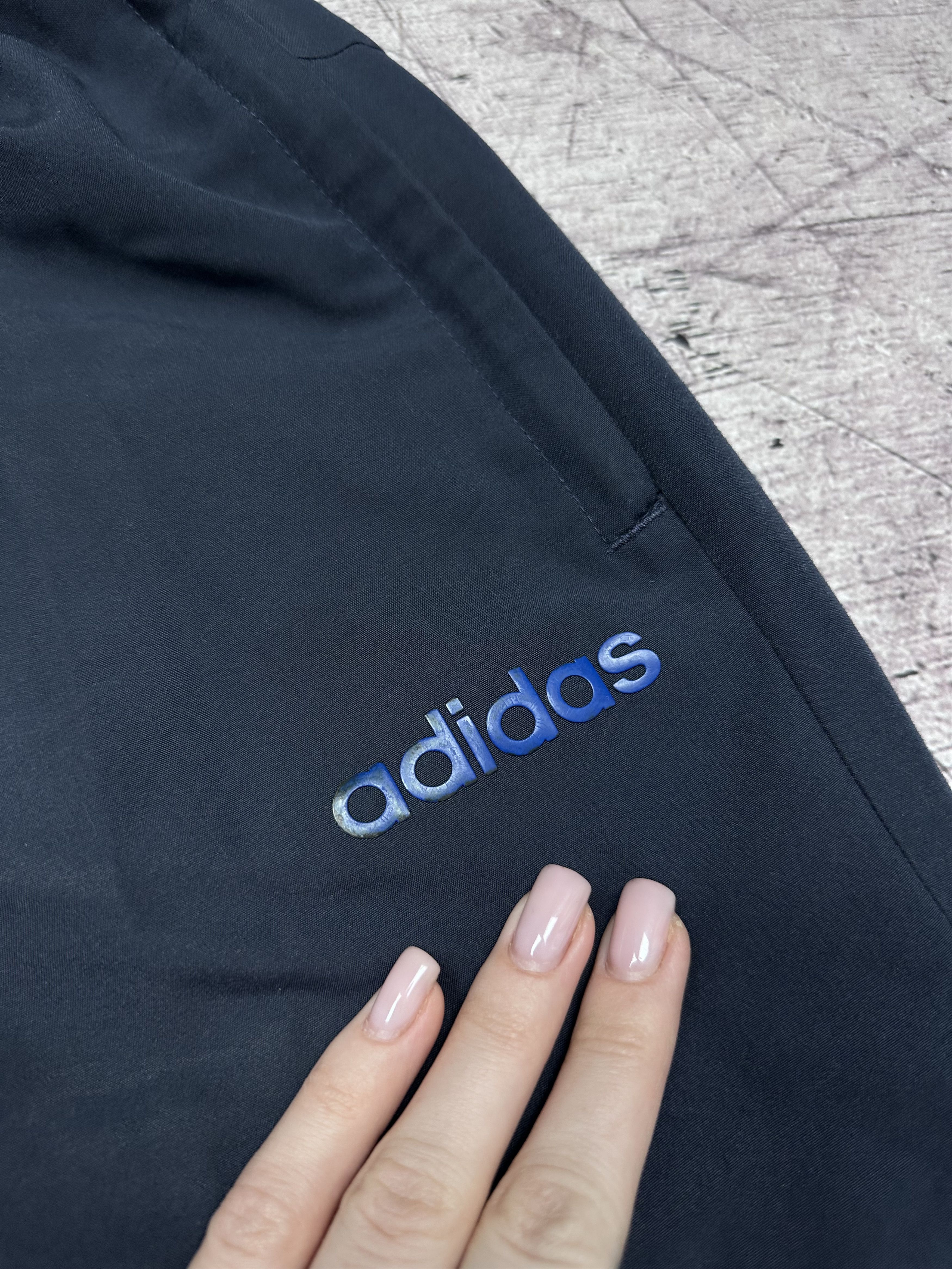 Adidas × Vintage Adidas Vintage nylon baggy parachute pants Size US 32 / EU 48 - 3 Thumbnail