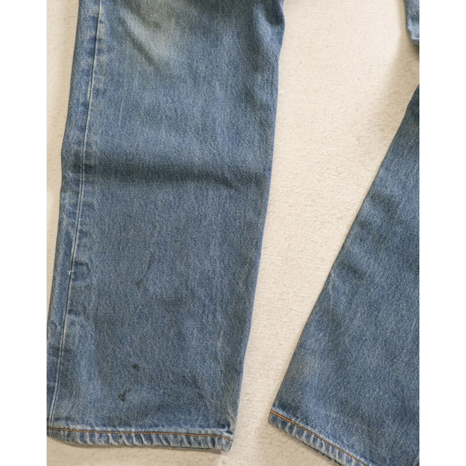 Levi's Vintage 90s Levis 501 Blue Straight Leg Mens Jeans - 38x33 Size US 38 / EU 54 - 4 Thumbnail