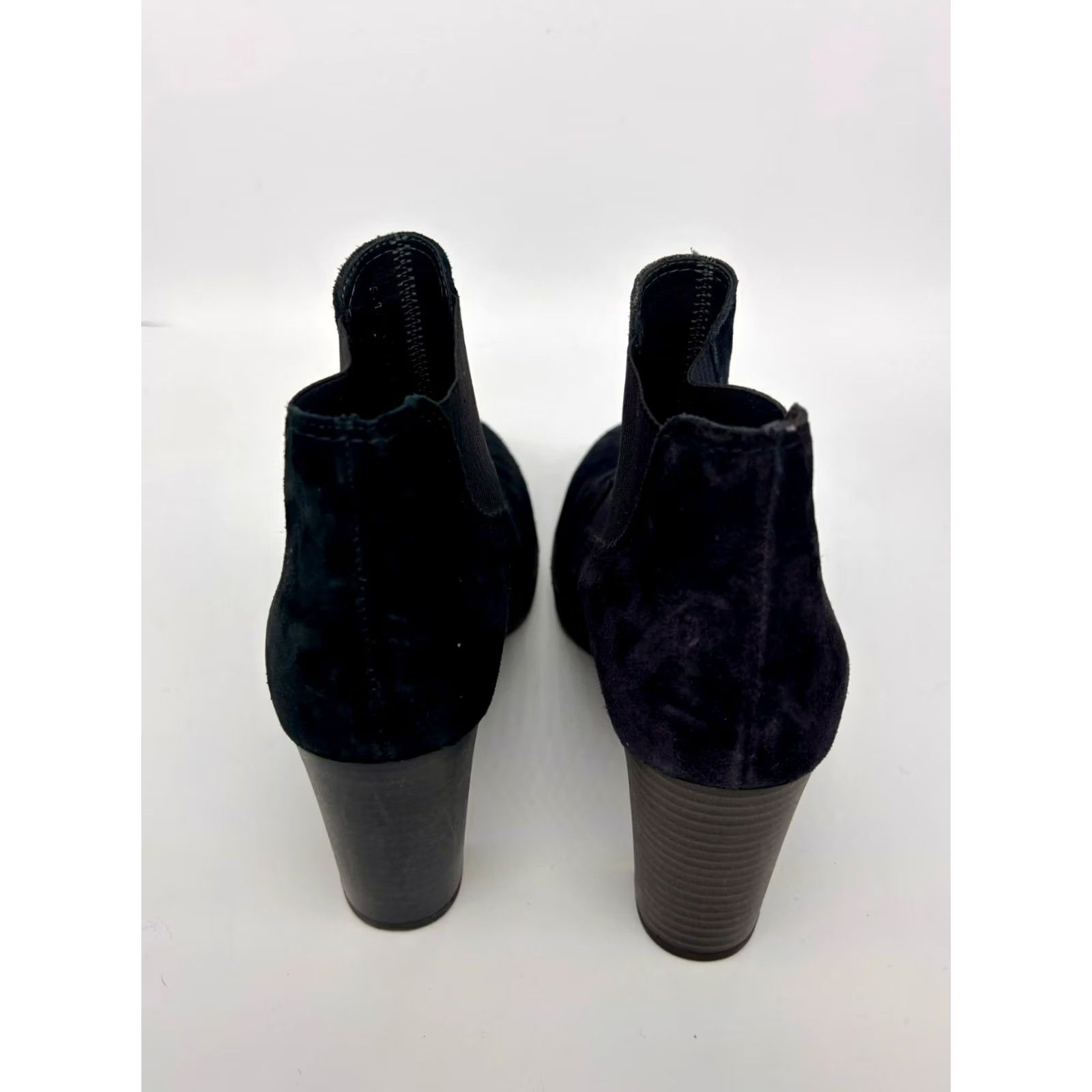 Vintage Gabor Velvet Heels #2416 D'Orsay Black Womens Size 4.5 Velvet/Elastane Woo Shoes Footwear Size US 5 / IT 35 - 4 Thumbnail