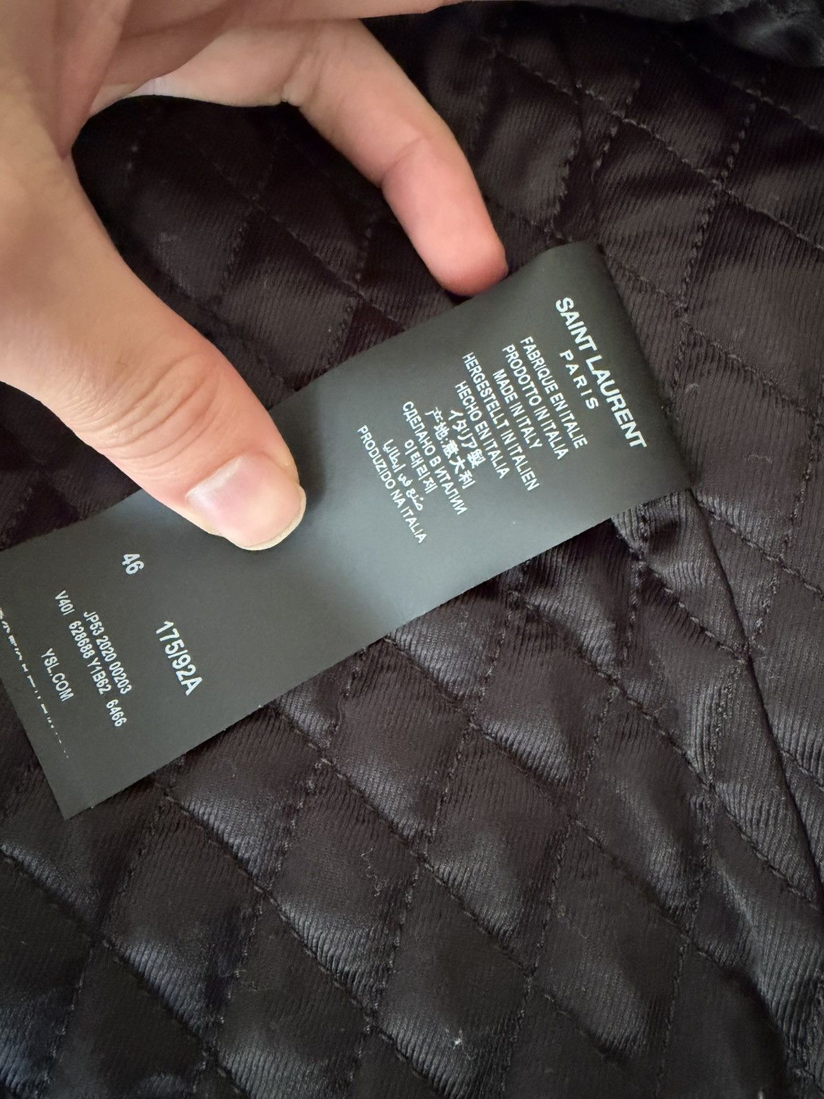 Saint Laurent Paris Plaint wool jacket Size US S / EU 44-46 / 1 - 4 Thumbnail
