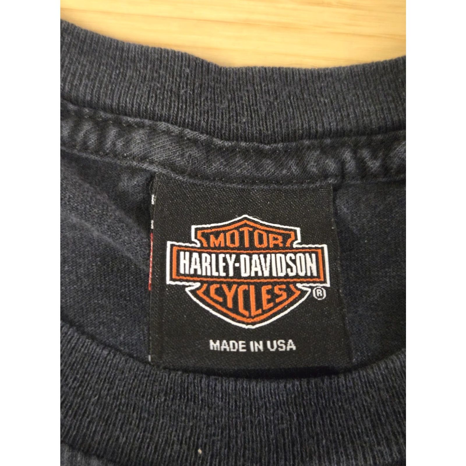 Harley Davidson Harley-Davidson Shirt Mens Large Black Hill City South Dakota Live Free Ride Hard Biker Motorcycle Graphic Print Crew Neck Short Sleeve T-Shirt USA Size US L / EU 52-54 / 3 - 3 Thumbnail