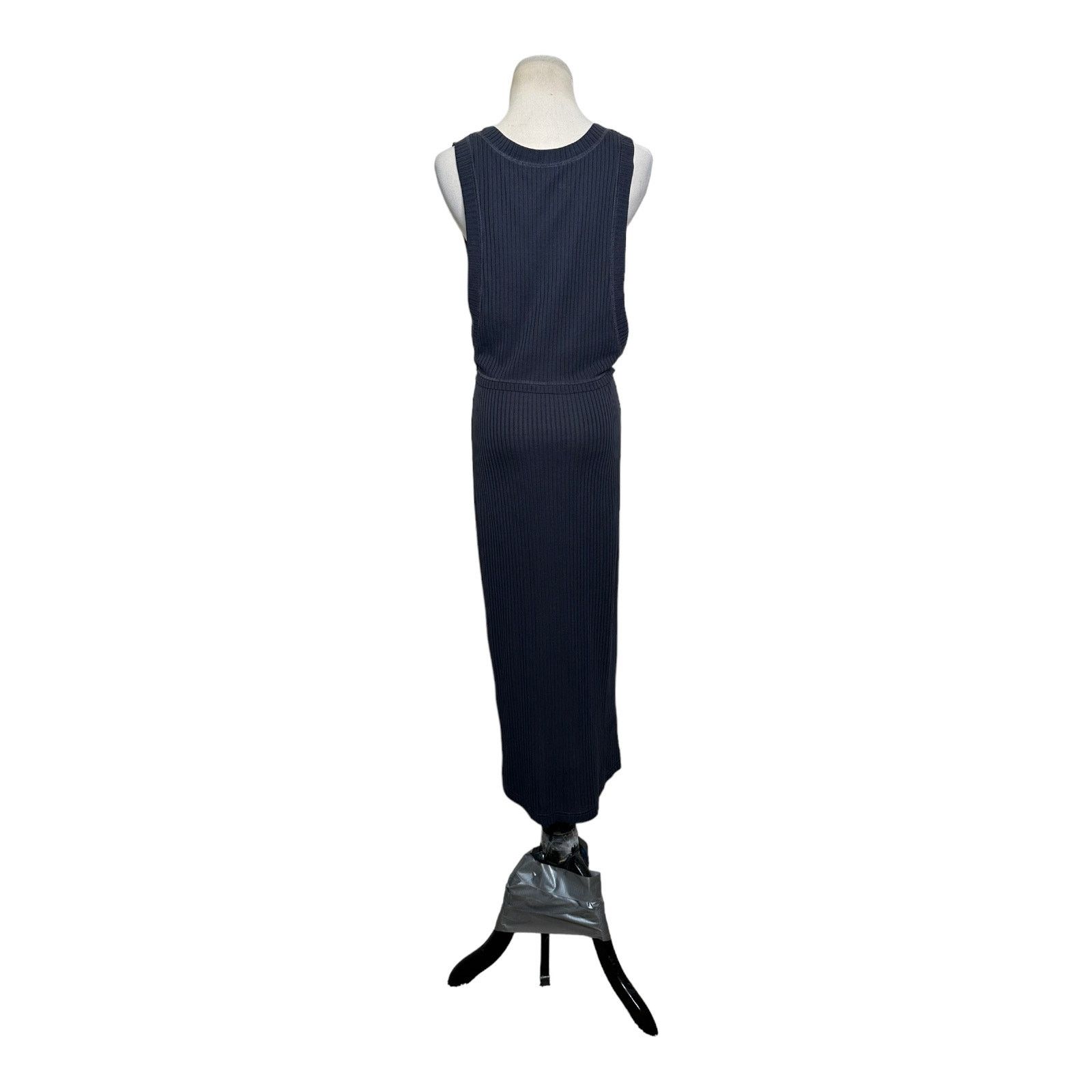 Free People Free People gray front cross flap slit midi dress small Size S / US 4 / IT 40 - 10 Thumbnail