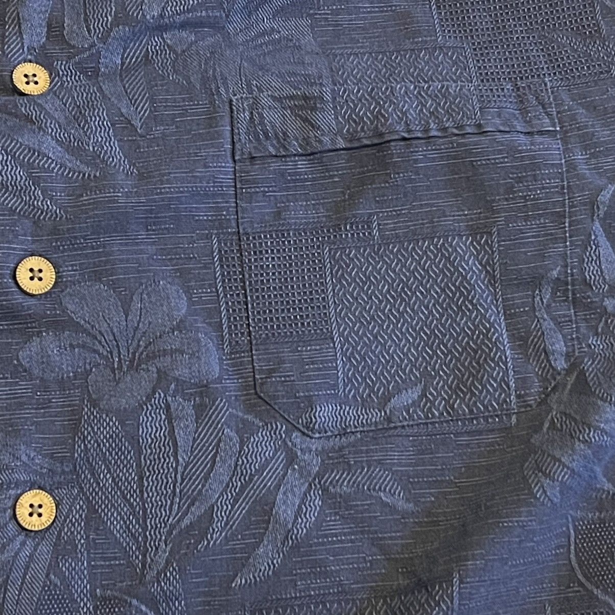 Other Jamaica Jaxx Shirt Men XL Blue 100% Silk Aloha Hawaiian Camp Size US XL / EU 56 / 4 - 5 Thumbnail