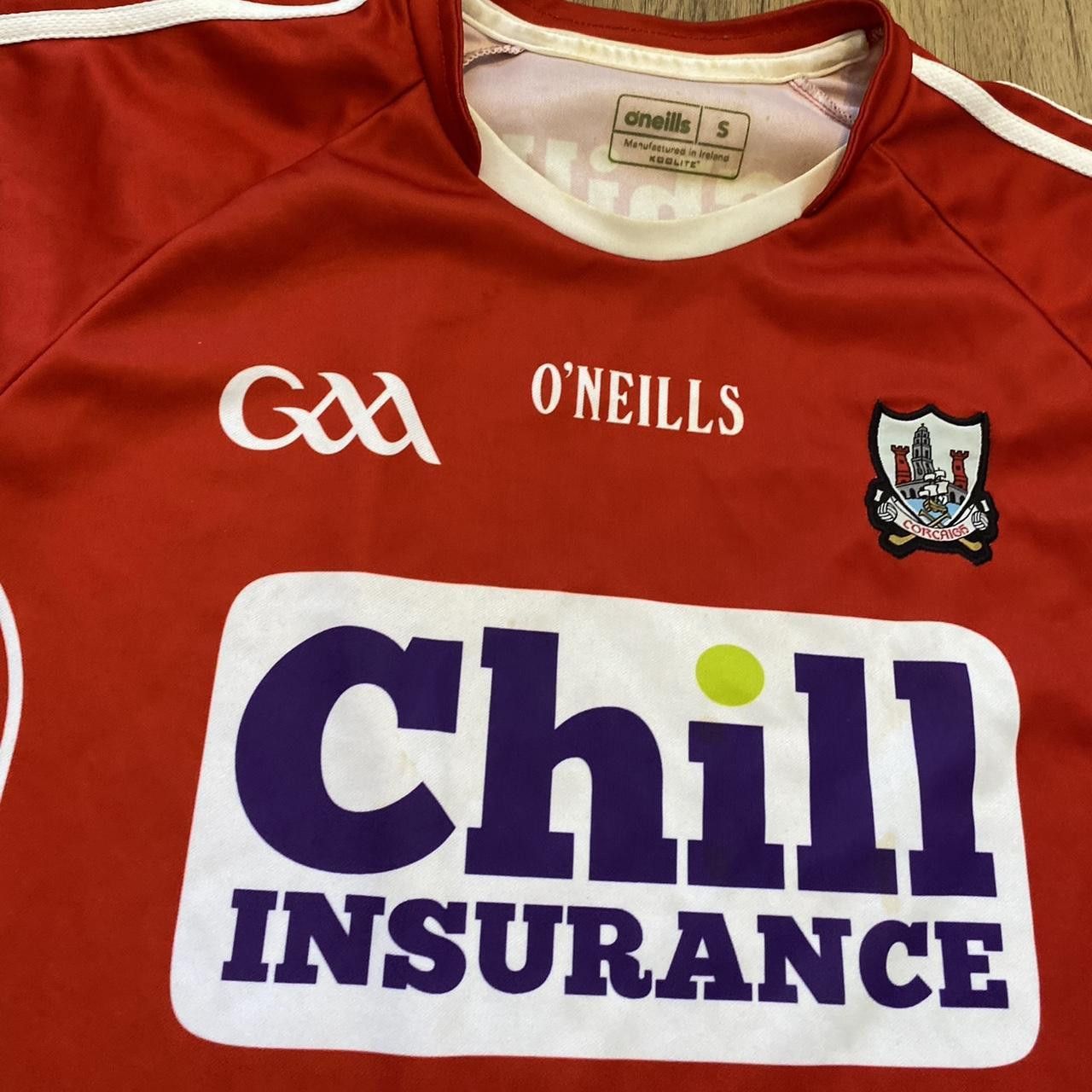 O'Neills Red and white GAA jersey #gaa Size US S / EU 44-46 / 1 - 3 Thumbnail