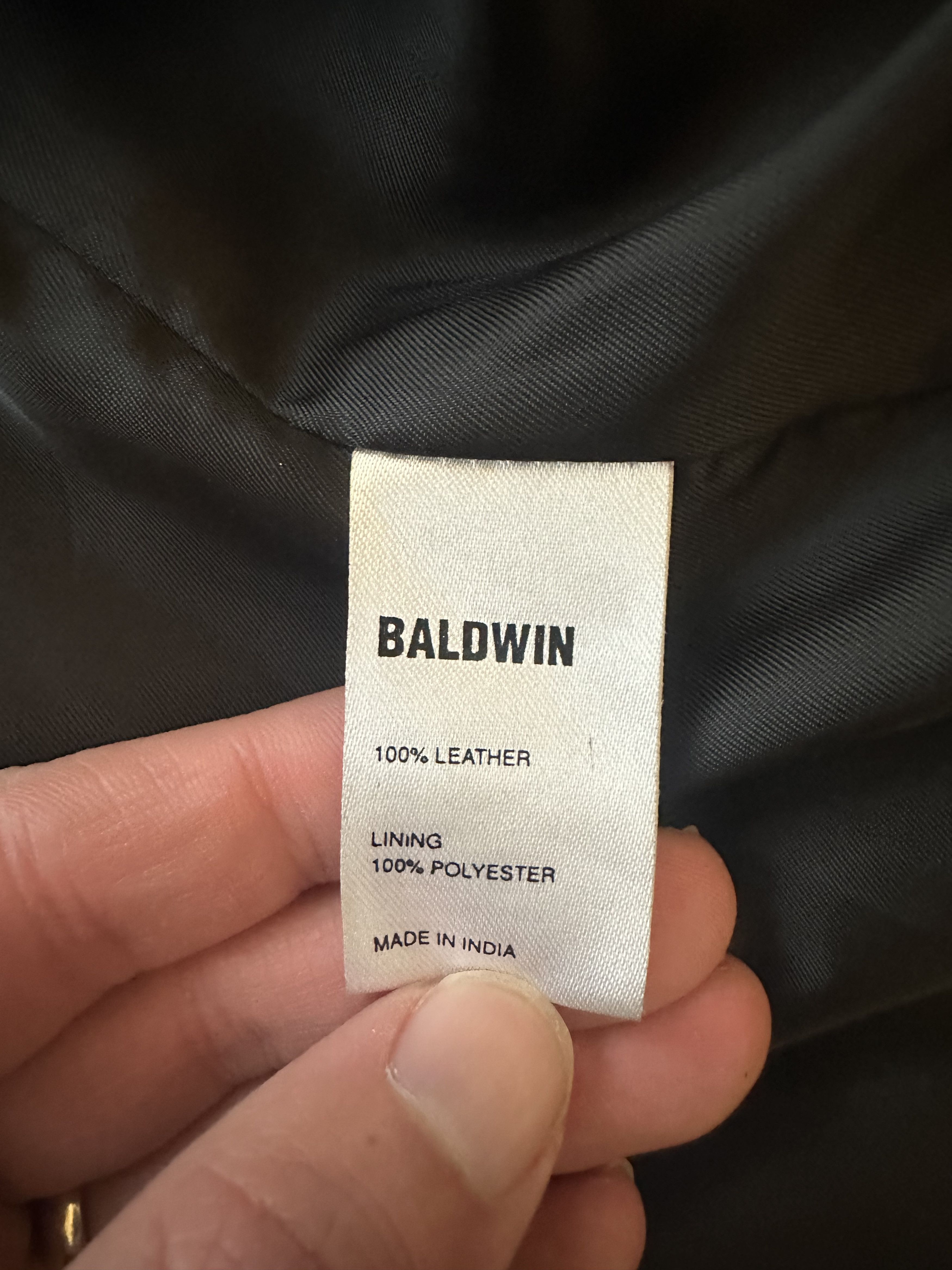 Baldwin Johnny leather jacket Size US M / EU 48-50 / 2 - 3 Thumbnail