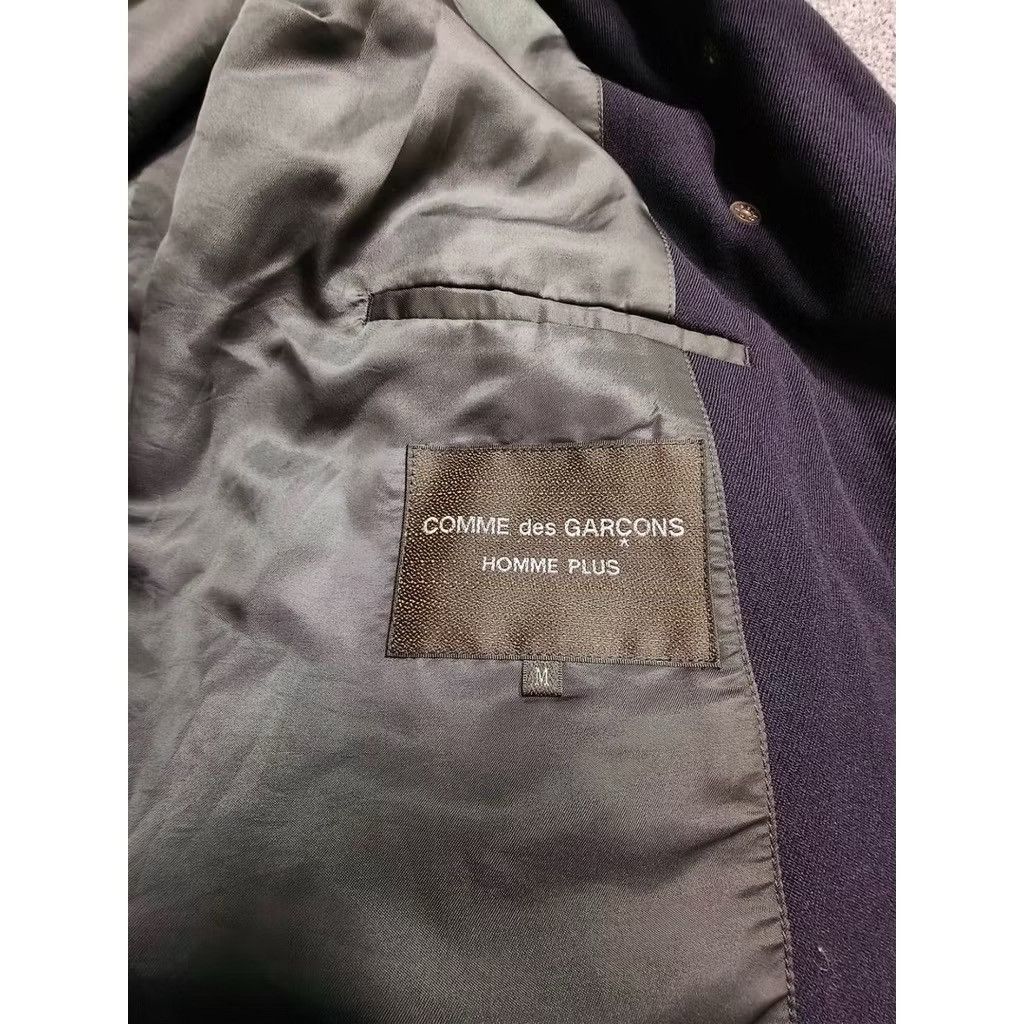 Comme des Garcons Homme Plus Comme des Garçons Homme Plus Long Wool Biker Coat Size US M / EU 48-50 / 2 - 4 Thumbnail