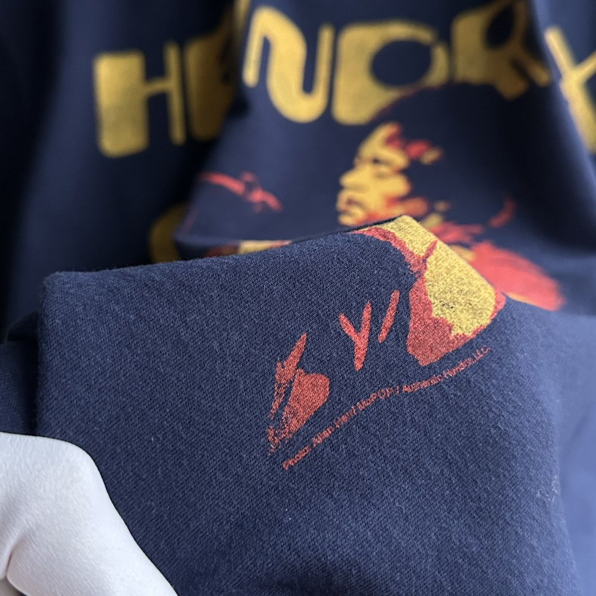 Band Tees × Jimi Hendrix × Vintage Vintage Jimi Hendrix Band Graphic Tee Size US XL / EU 56 / 4 - 5 Thumbnail
