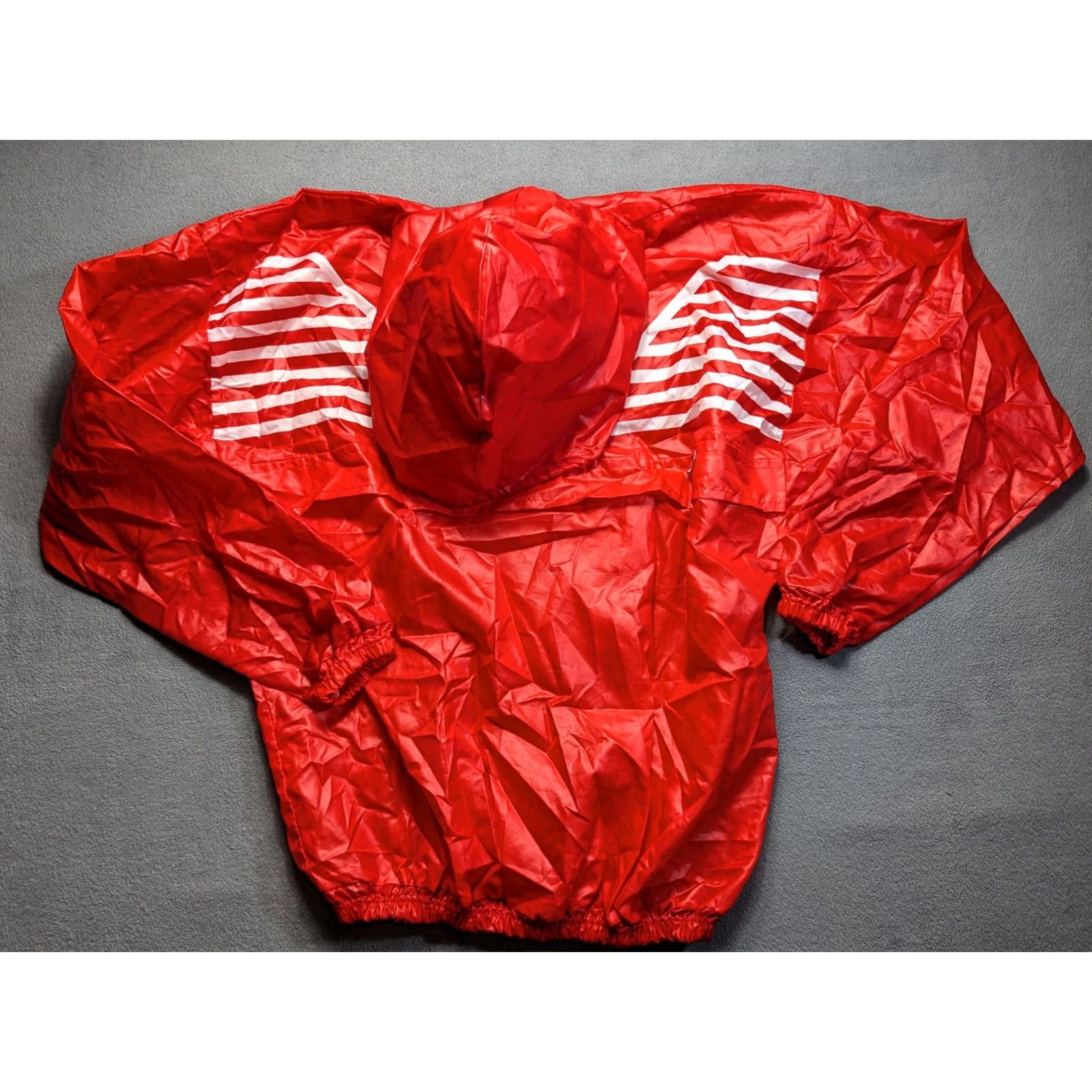 Vintage VINTAGE alfa romeo Anorak Rainbreaker Windbreaker Pocket Racing Mens L Jacket Red Cap? (not added) Size US L / EU 52-54 / 3 - 5 Thumbnail