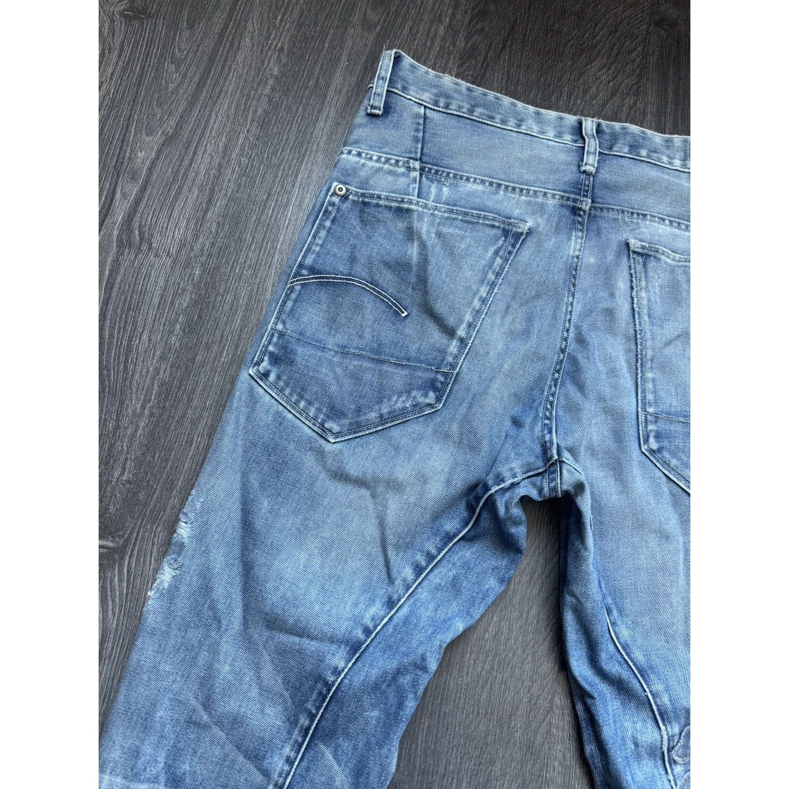 G-Star × Pharrell × Vintage Vintage G star Pharell Wiliams for G-Star Denim Pants Size US 33 - 9 Thumbnail