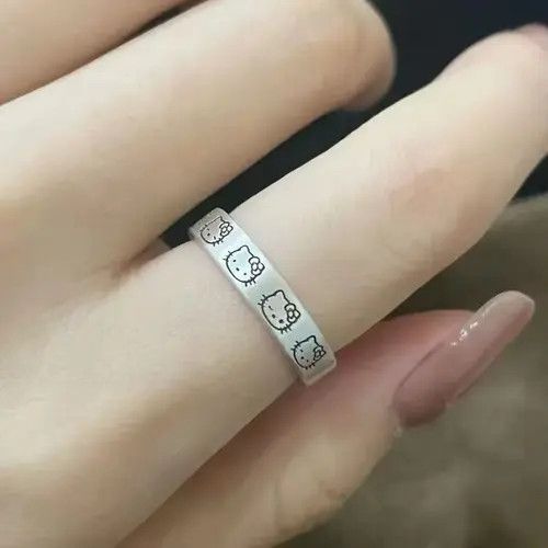 Jewelry Kuriyama x Mieko Kitty Adjustable Ring Size ONE SIZE - 5 Thumbnail