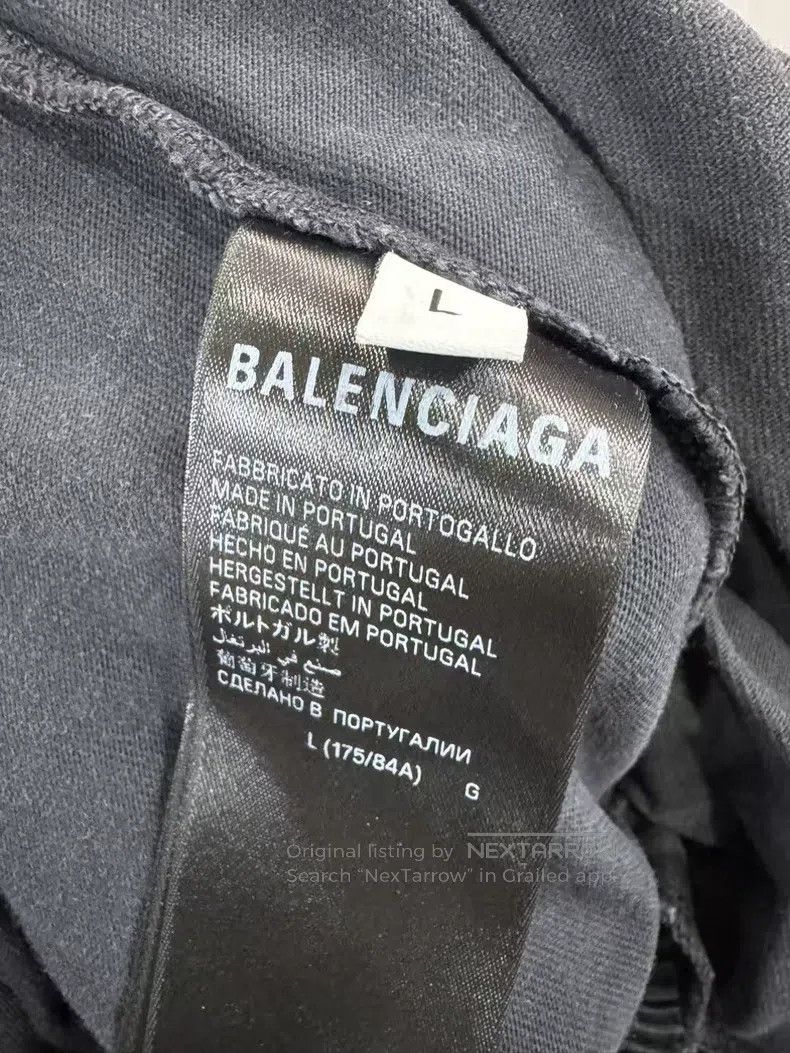Balenciaga Balenciaga size L Washed Destroyed Sweatpants Size US 27 - 5 Thumbnail