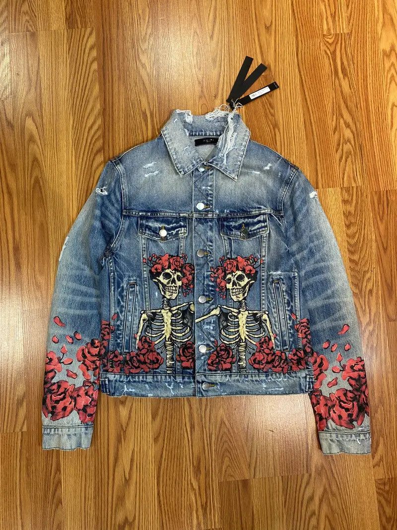 Amiri Mike Amiri Grateful Dead Denim Jacket Size US M / EU 48-50 / 2 - 1 Thumbnail