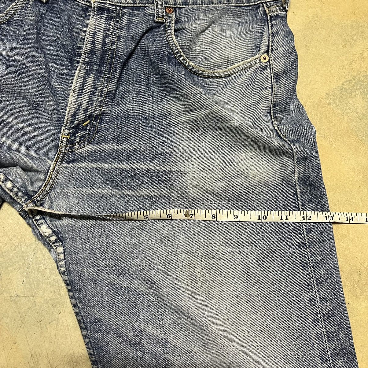 Jean × Levi's × Levi's Vintage Clothing Vintage Levis 534 Distressed Design Denim Jeans Size US 33 - 12 Thumbnail