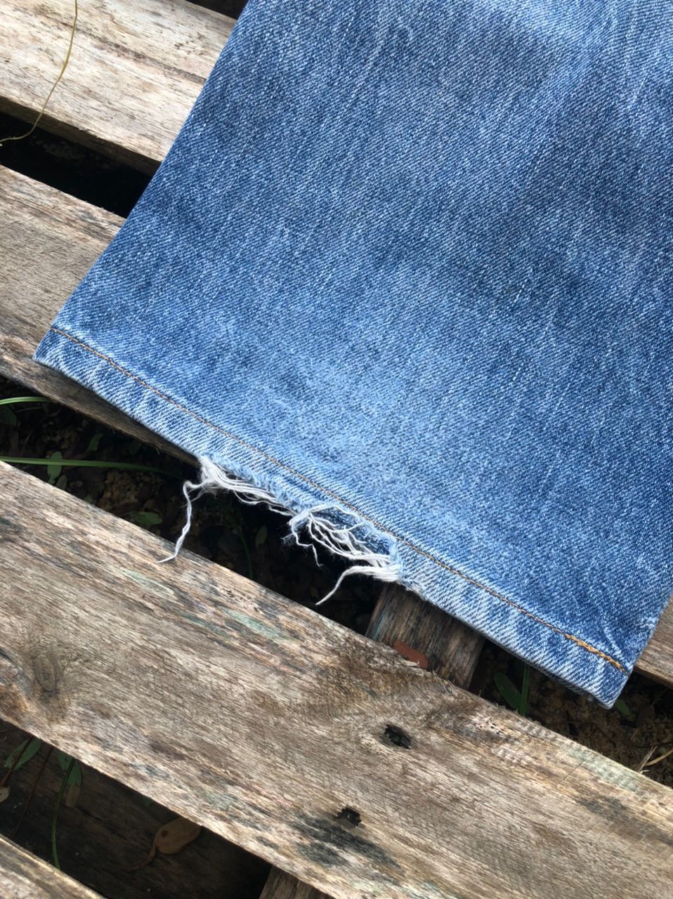 Harley Davidson × Vintage Vintage HD Harley Davidson Denim Jeans Made In Usa Size US 33 - 10 Thumbnail
