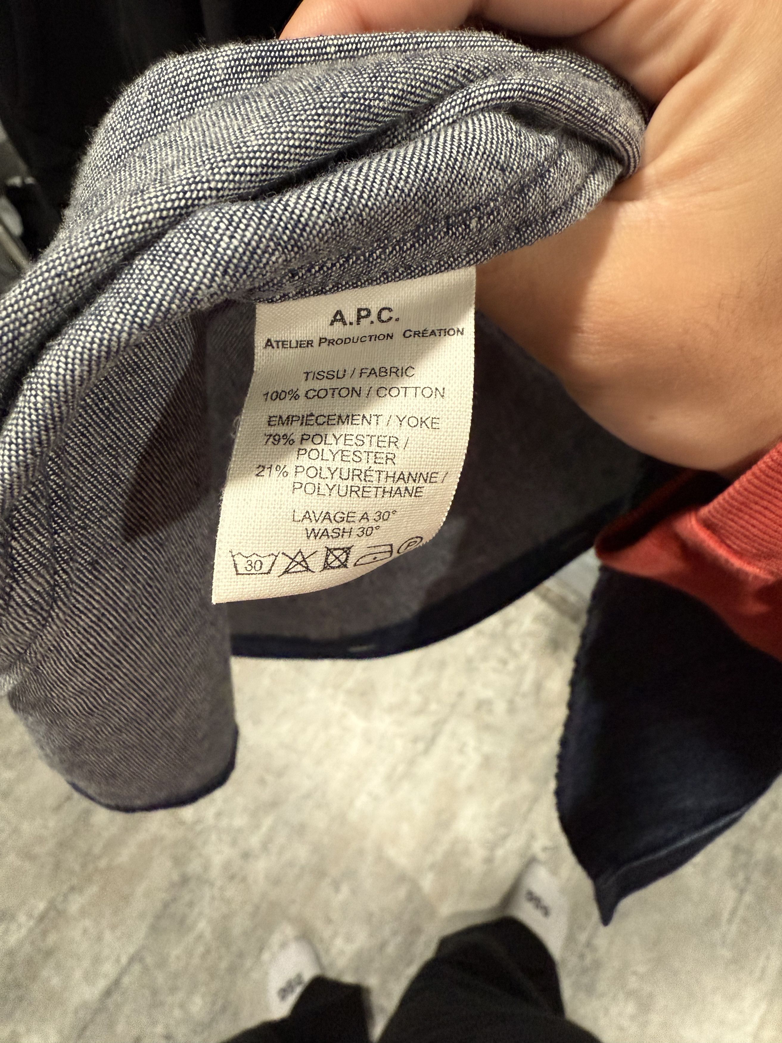 A.P.C. A.P.C denim button up Size US M / EU 48-50 / 2 - 4 Thumbnail