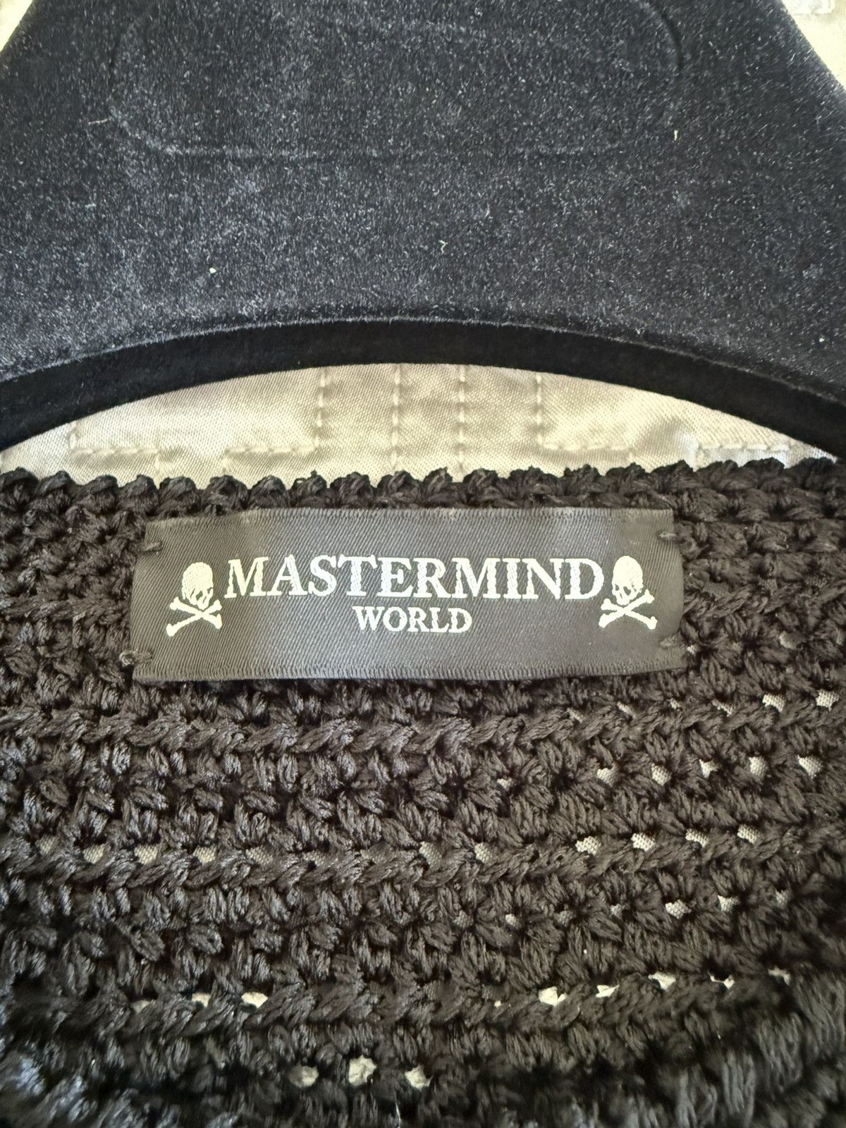 Mastermind World MASTERMIND WORLD MAN BLACK KNITWEAR Size L Size US L / EU 52-54 / 3 - 3 Thumbnail