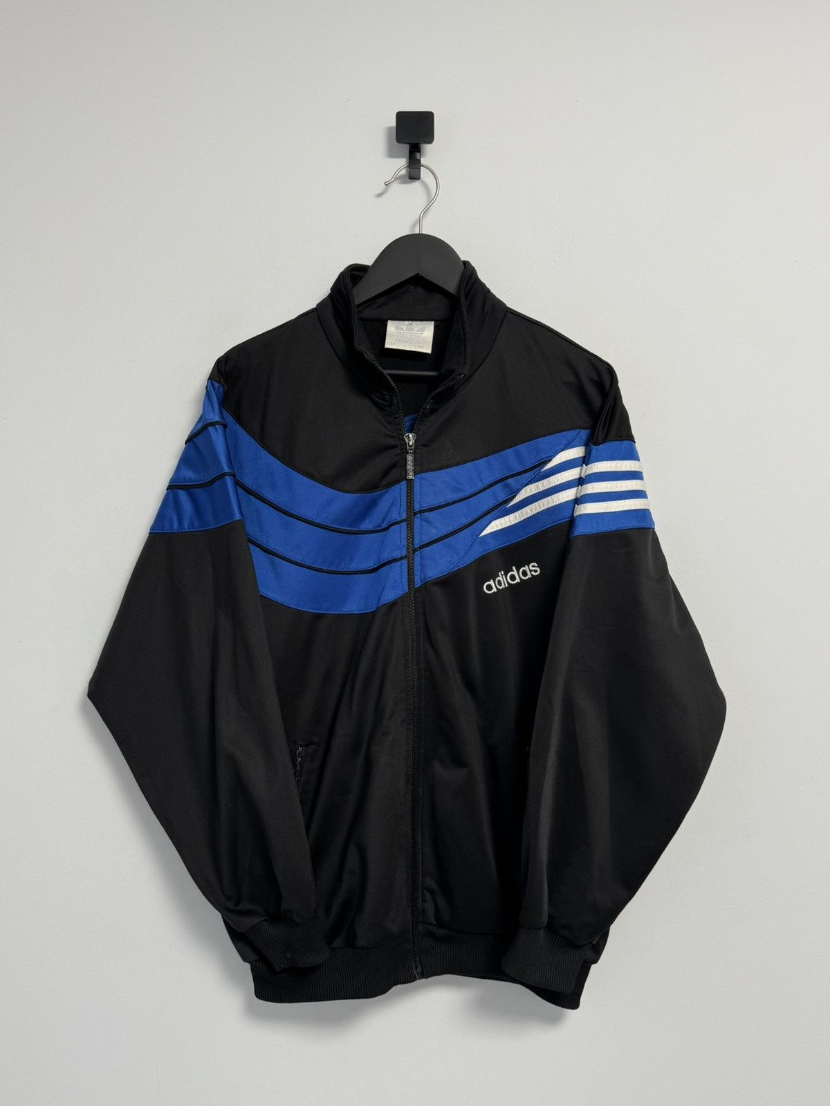 Adidas Vintage 1990's ADIDAS Jacket Full Zip Size US L / EU 52-54 / 3 - 1 Thumbnail