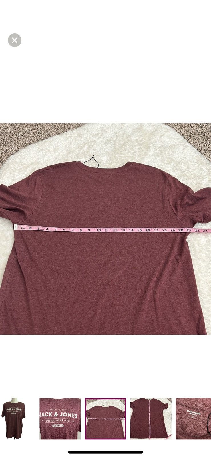 Jack & Jones Jack and jones XL graphic tee Size US XL / EU 56 / 4 - 3 Thumbnail