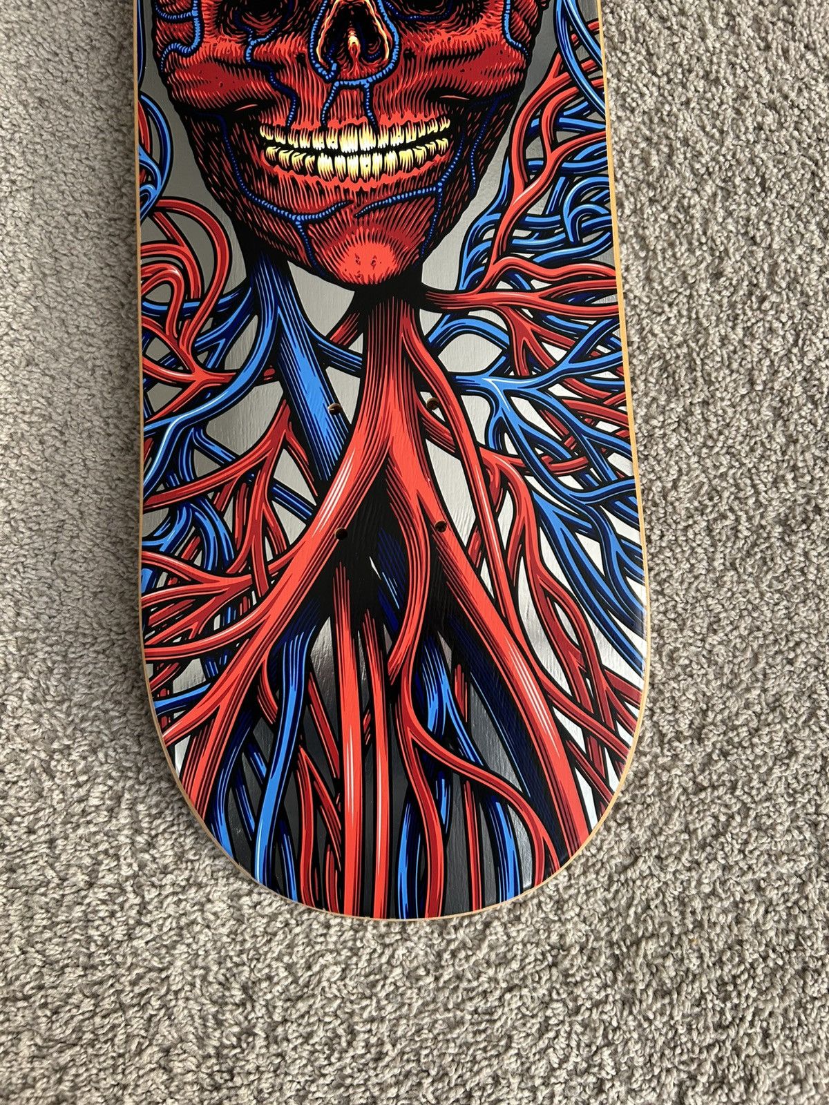 StrangeLove Skateboards StrangeLove Heart Skull Skateboard Deck Size ONE SIZE - 4 Thumbnail