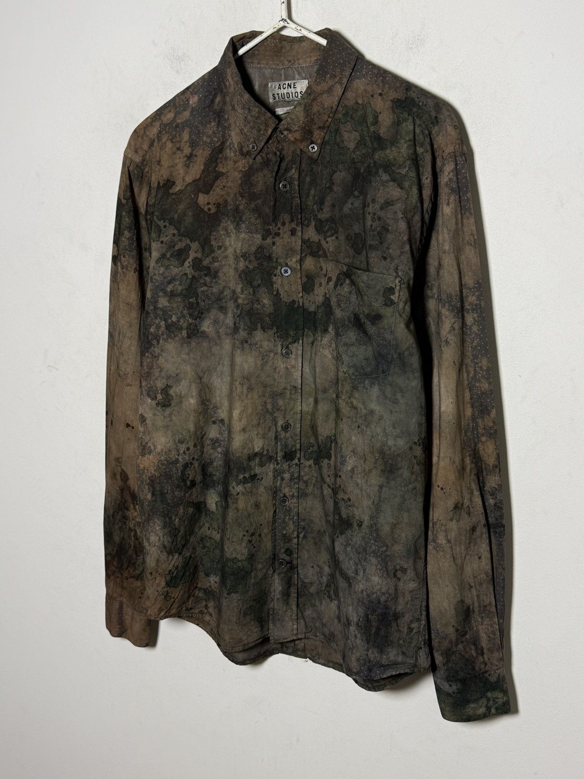 Acne Studios acne 1of1 dyed painters shirt Size US M / EU 48-50 / 2 - 2 Thumbnail