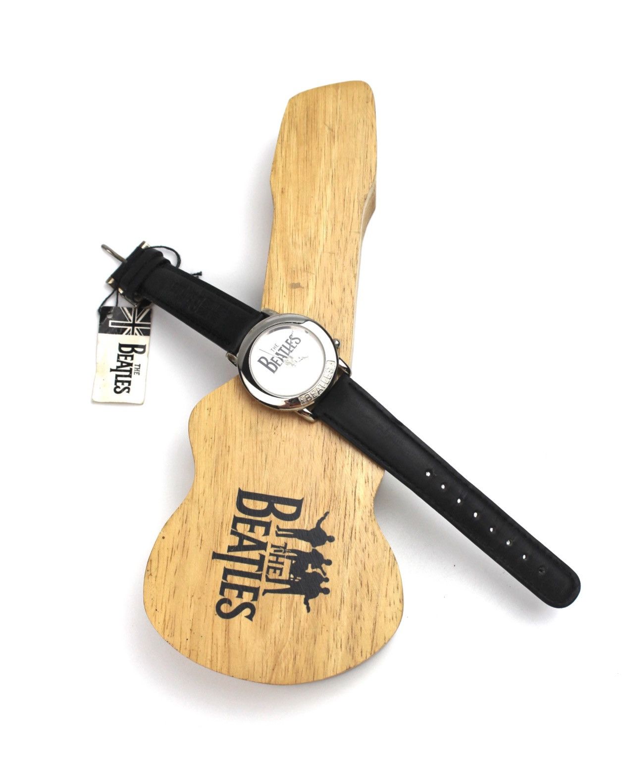 Vintage 1993 THE BEATLES APPLE CORPS LTD. WATCH WITH WOODEN CASE Size ONE SIZE - 1 Thumbnail