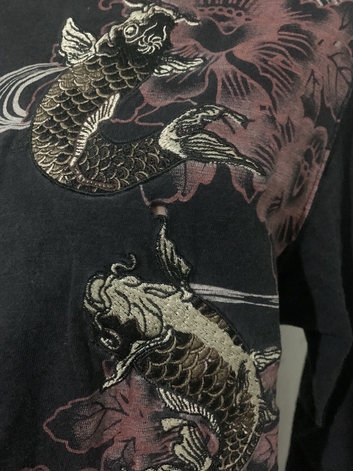 If Six Was Nine × KMRii × Le Grande Bleu (L.G.B.) Long Sleeve Japanese brand yakuza styel Size US M / EU 48-50 / 2 - 8 Thumbnail