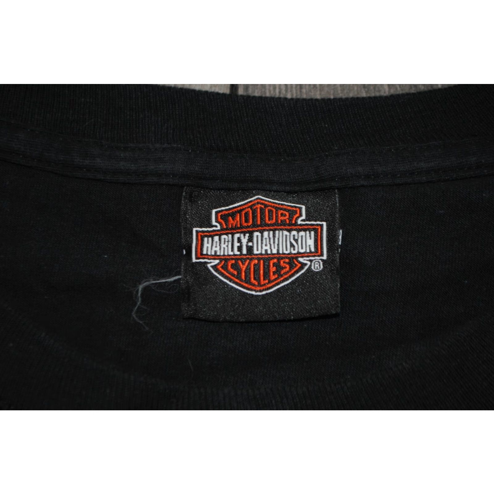 Harley Davidson Harley-Davidson Shirt Black Large Mens Short Sleeve Cotton Full Service Garage Girl R.K. StratmanT-shirt Size US L / EU 52-54 / 3 - 4 Thumbnail